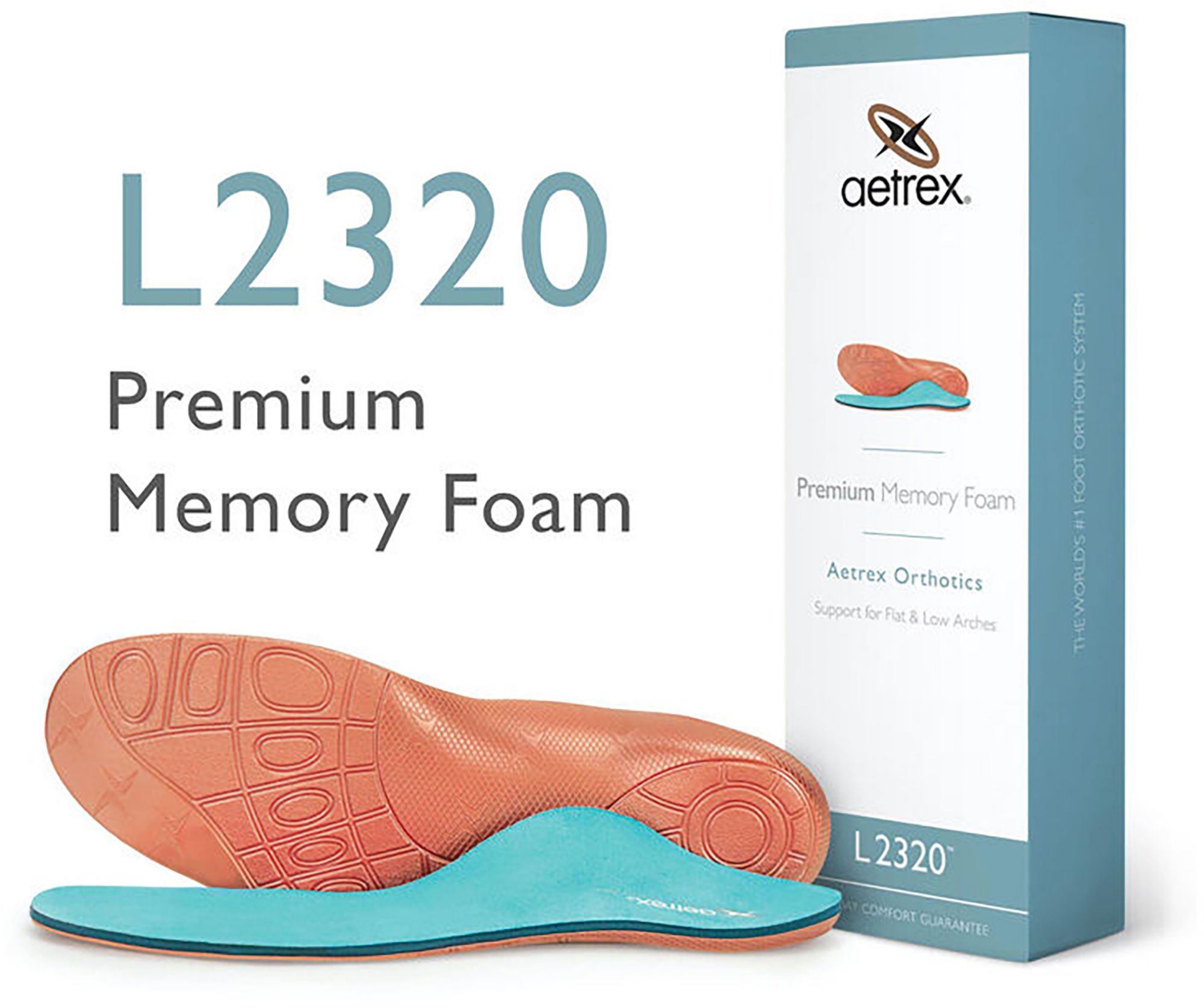 Aetrex Men's Premium Memory Foam Posted Orthotics product image