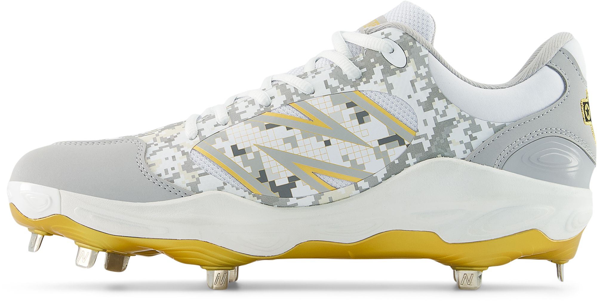 New Balance Men's Fresh Foam X 3000 V7 Armed Forces Metal Baseball Cleats product image