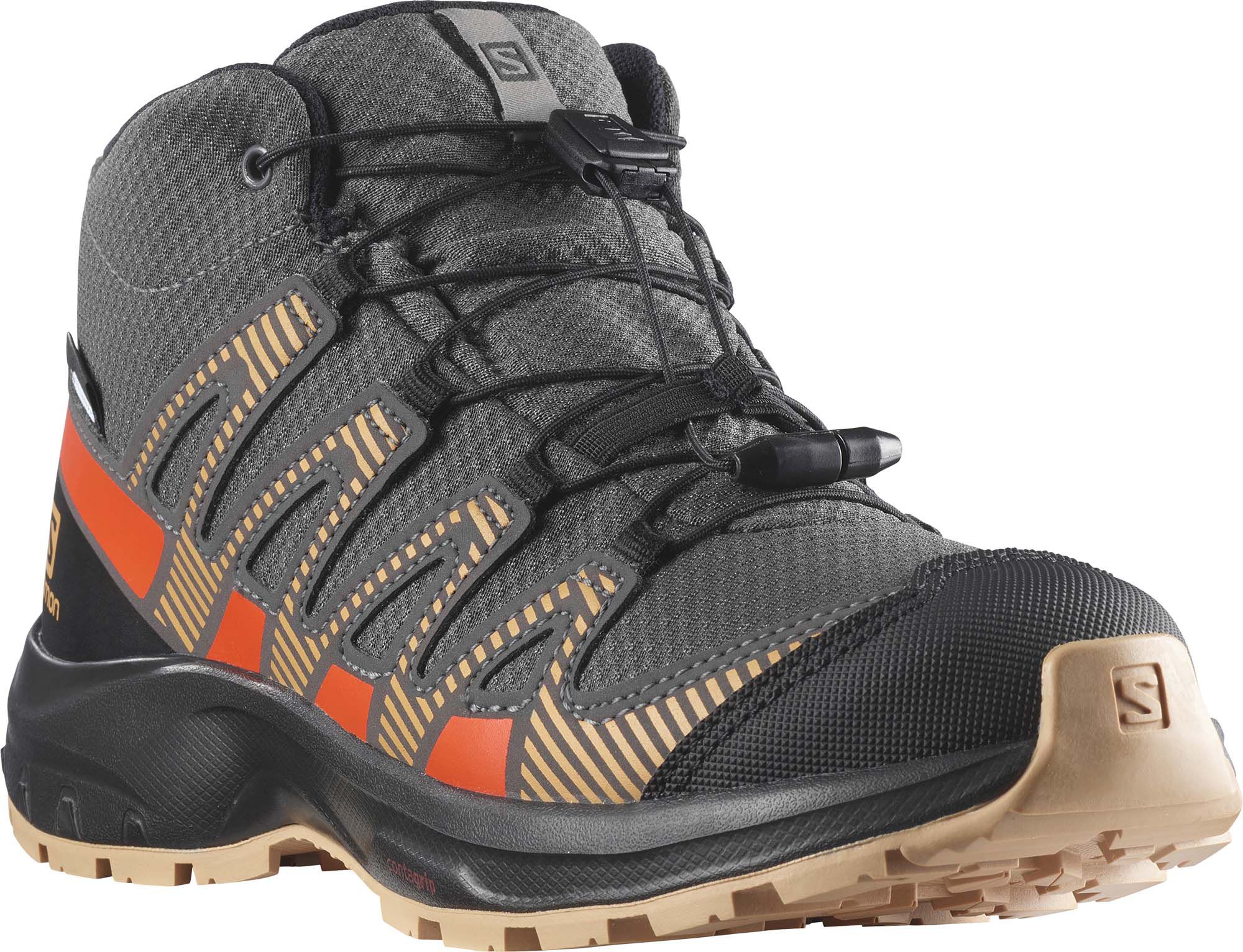 Salomon Kids' Xa Pro V8 Climasalomon Waterproof Hiking Shoes product image