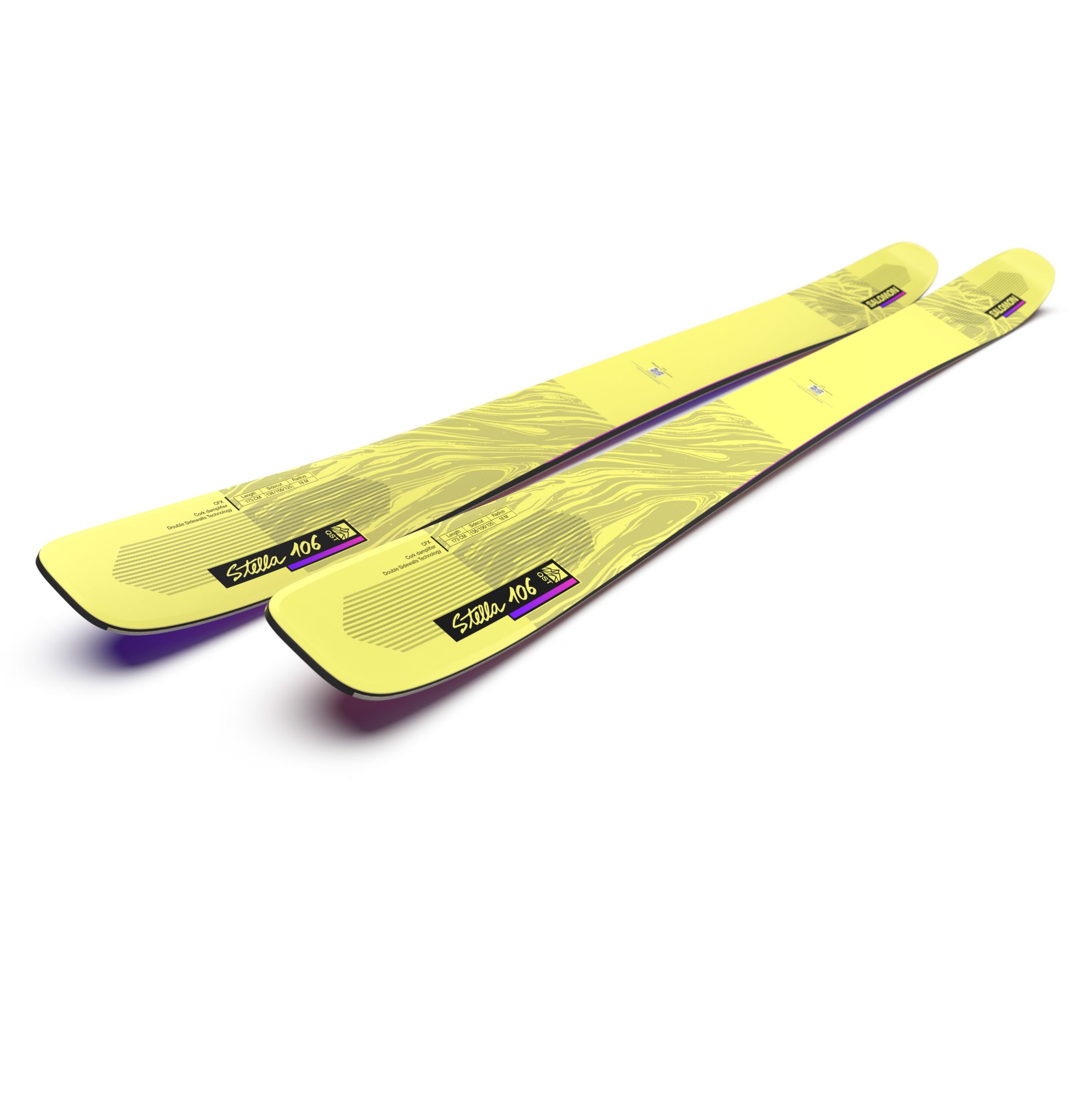 Salomon '22-'23 Women's QST Stella 106 All-Mountain Skis product image