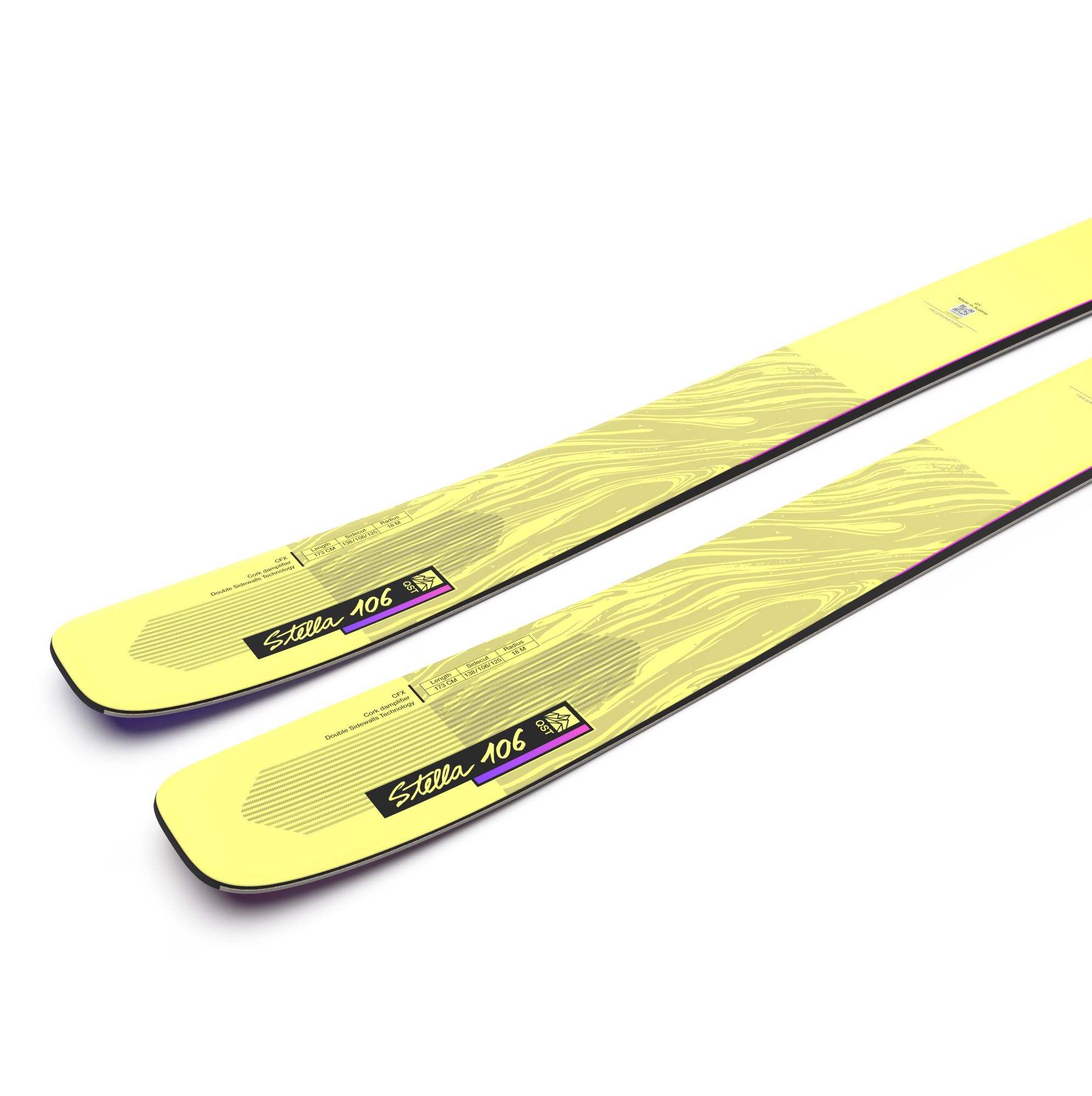 Salomon '22-'23 Women's QST Stella 106 All-Mountain Skis product image