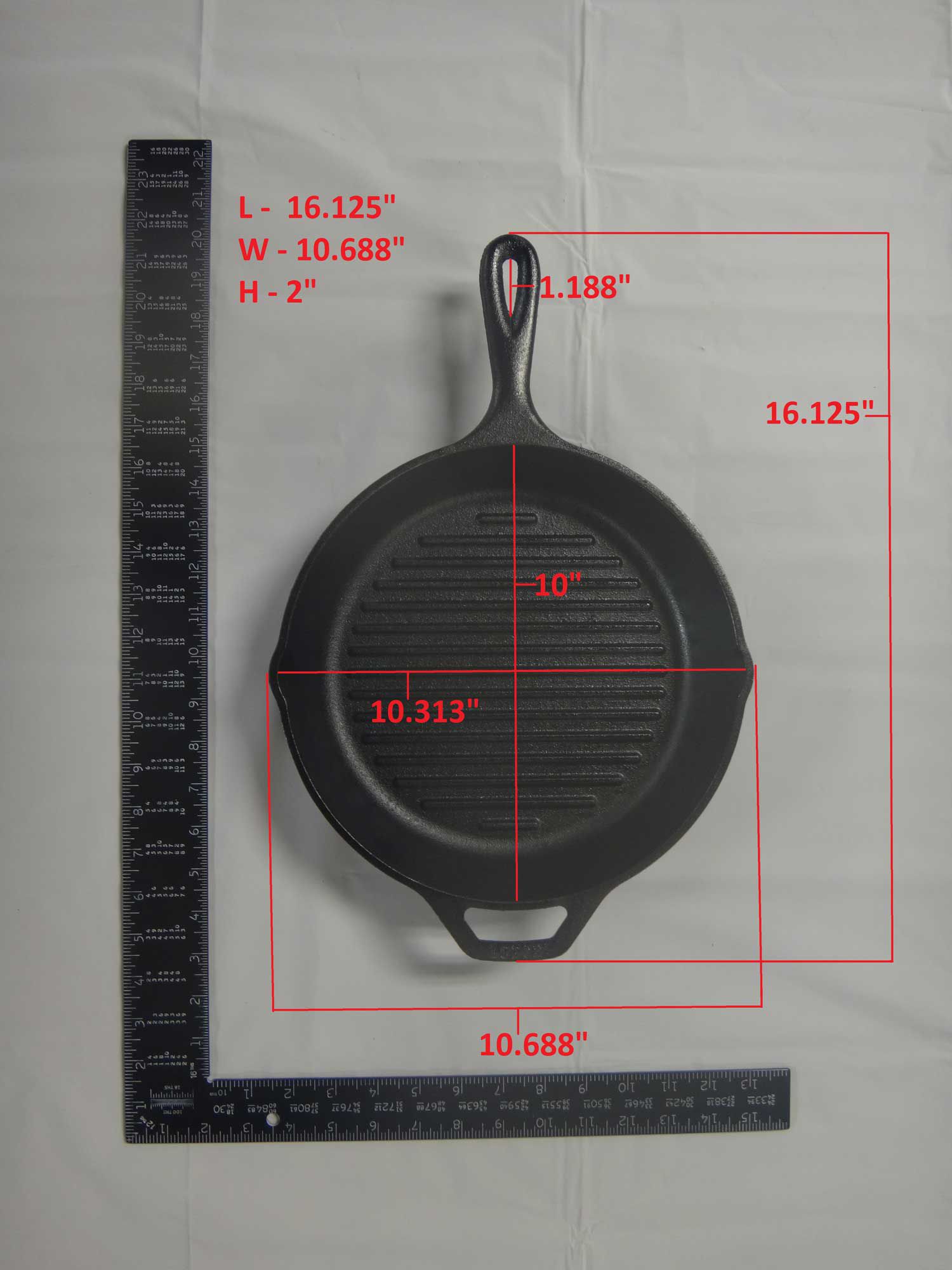 Lodge 10.25” Cast Iron Grill Pan product image