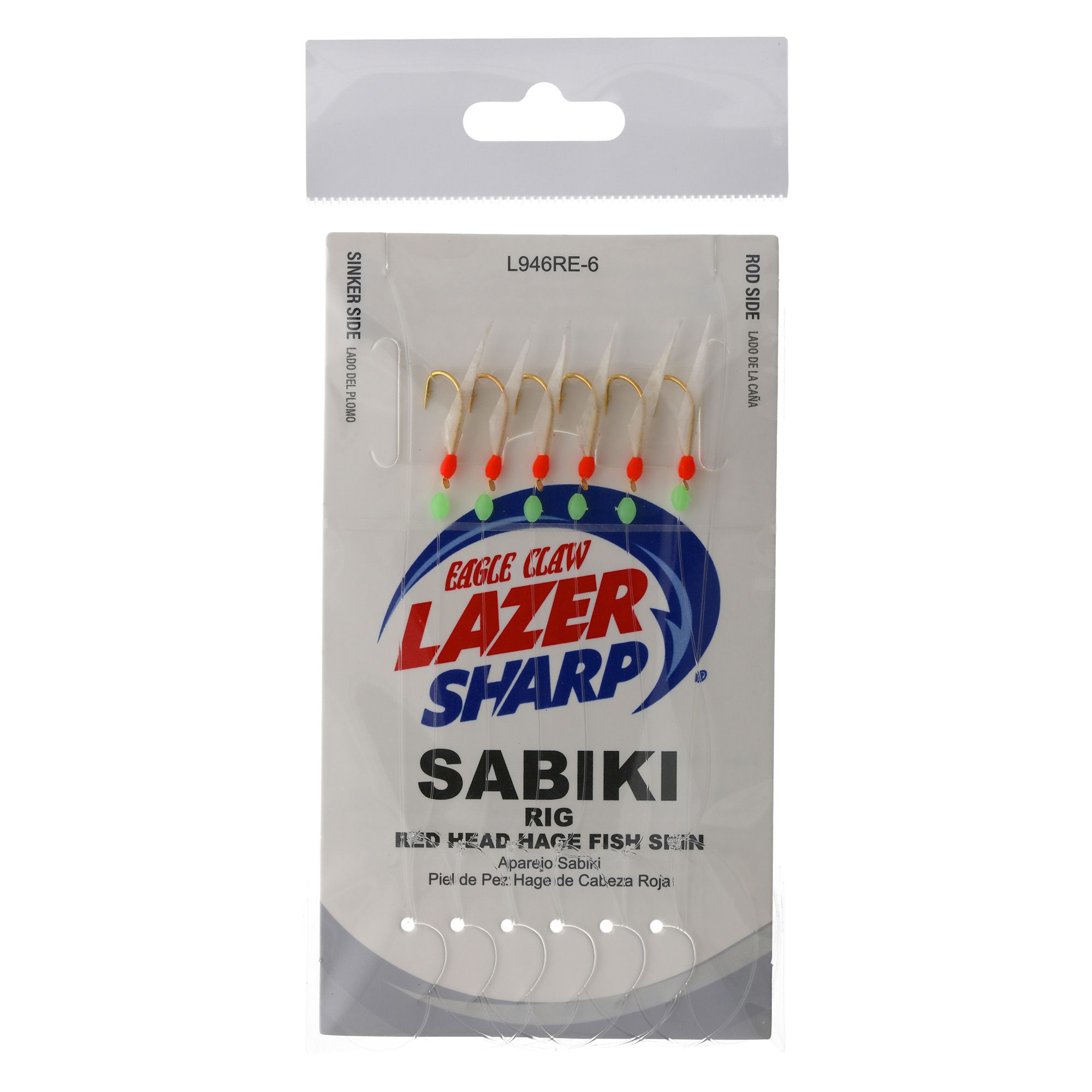 Lazer Sharp Hage Fish Skin Sabiki Rig product image