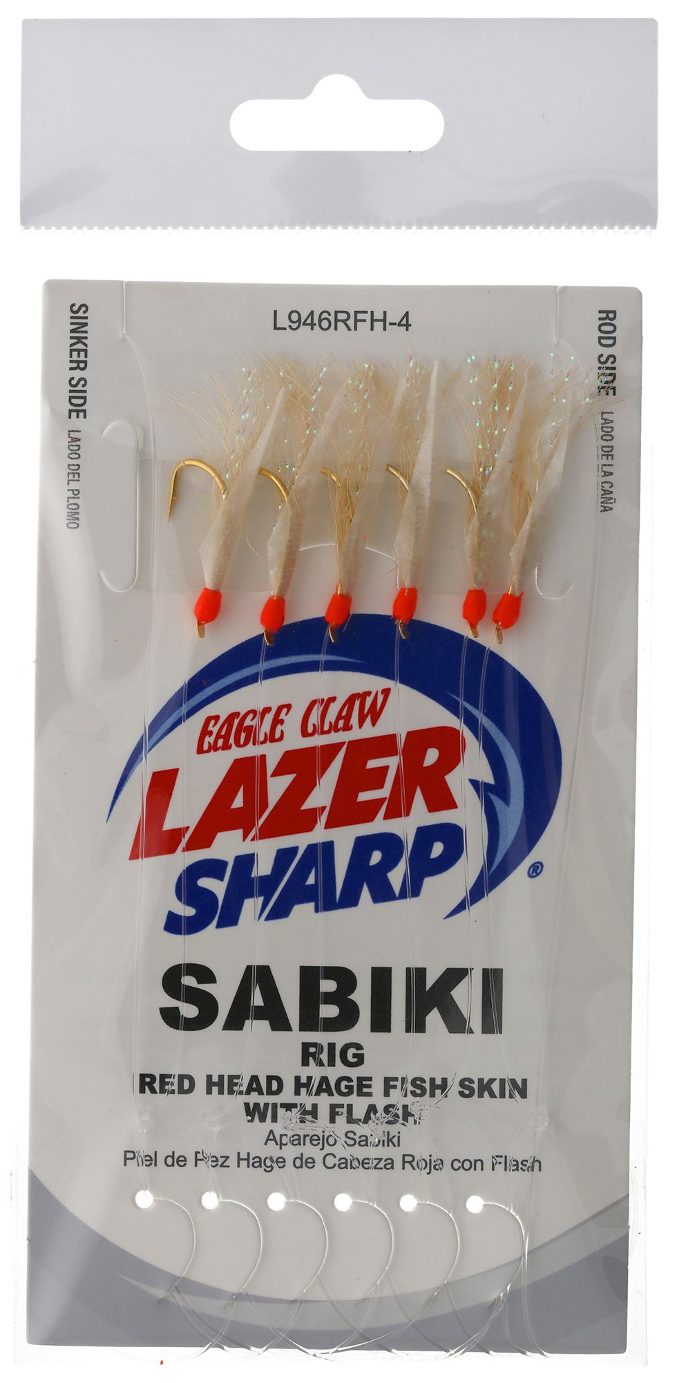 Lazer Sharp Flash Hage Fish Skin Sabiki Rig product image