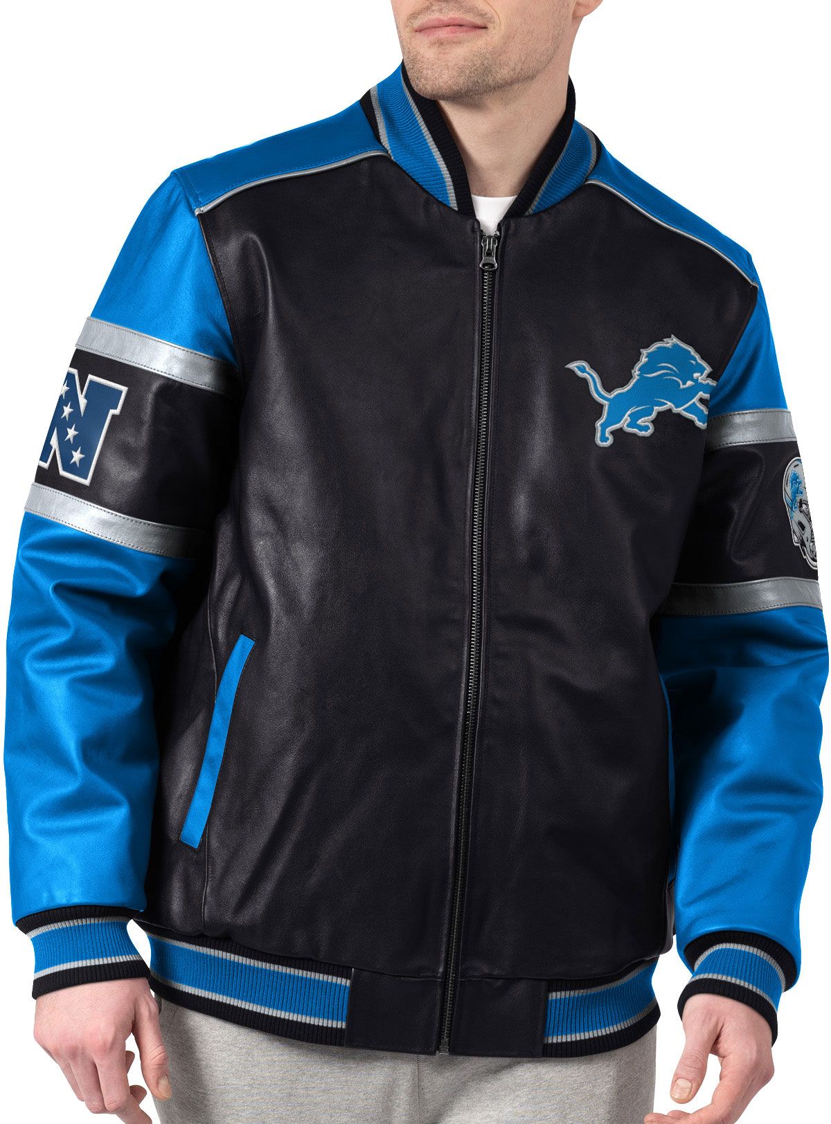 Lions hot sale leather jacket