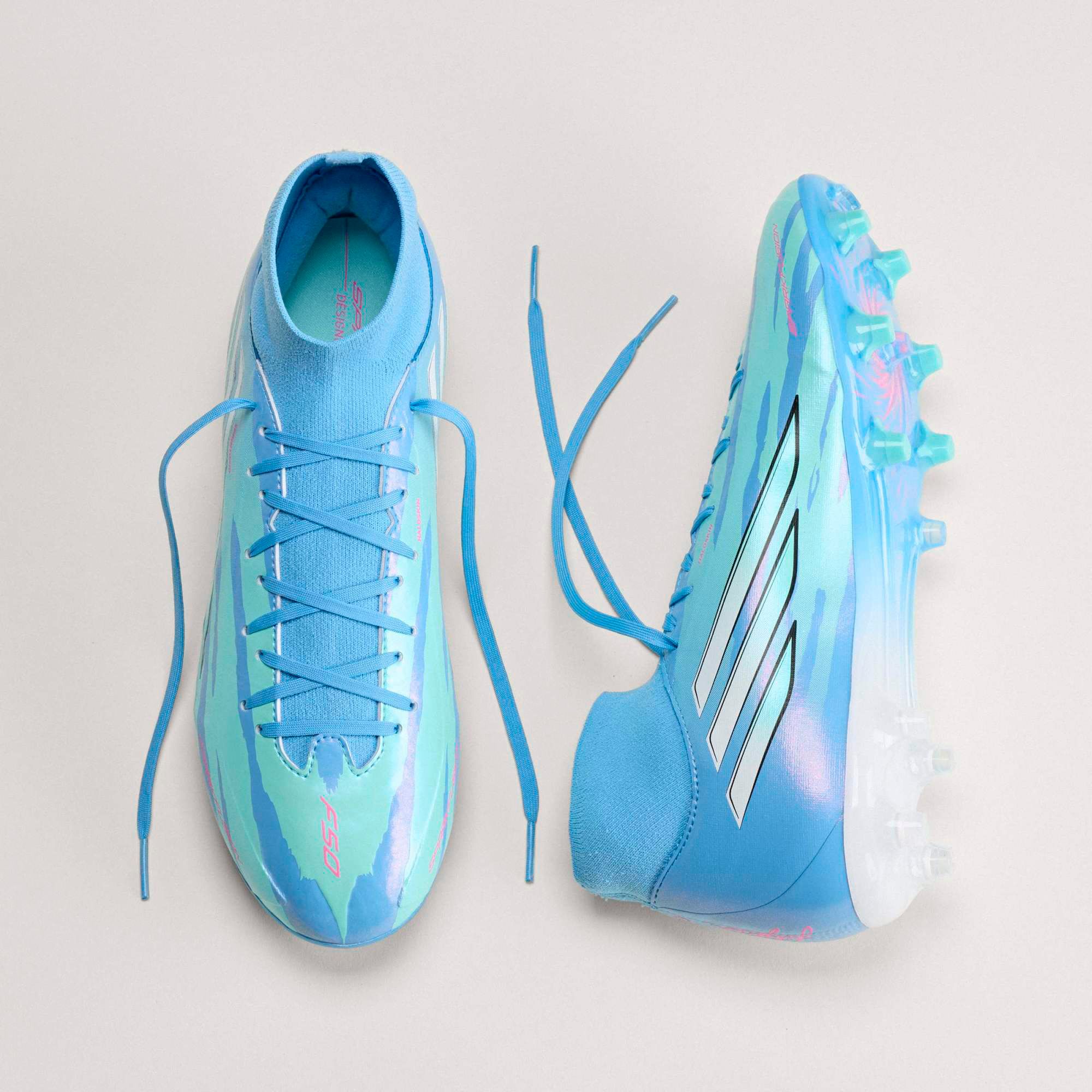 adidas Women's F50 Sparkfusion League Trinity Rodman Mid FG Soccer Cleats product image