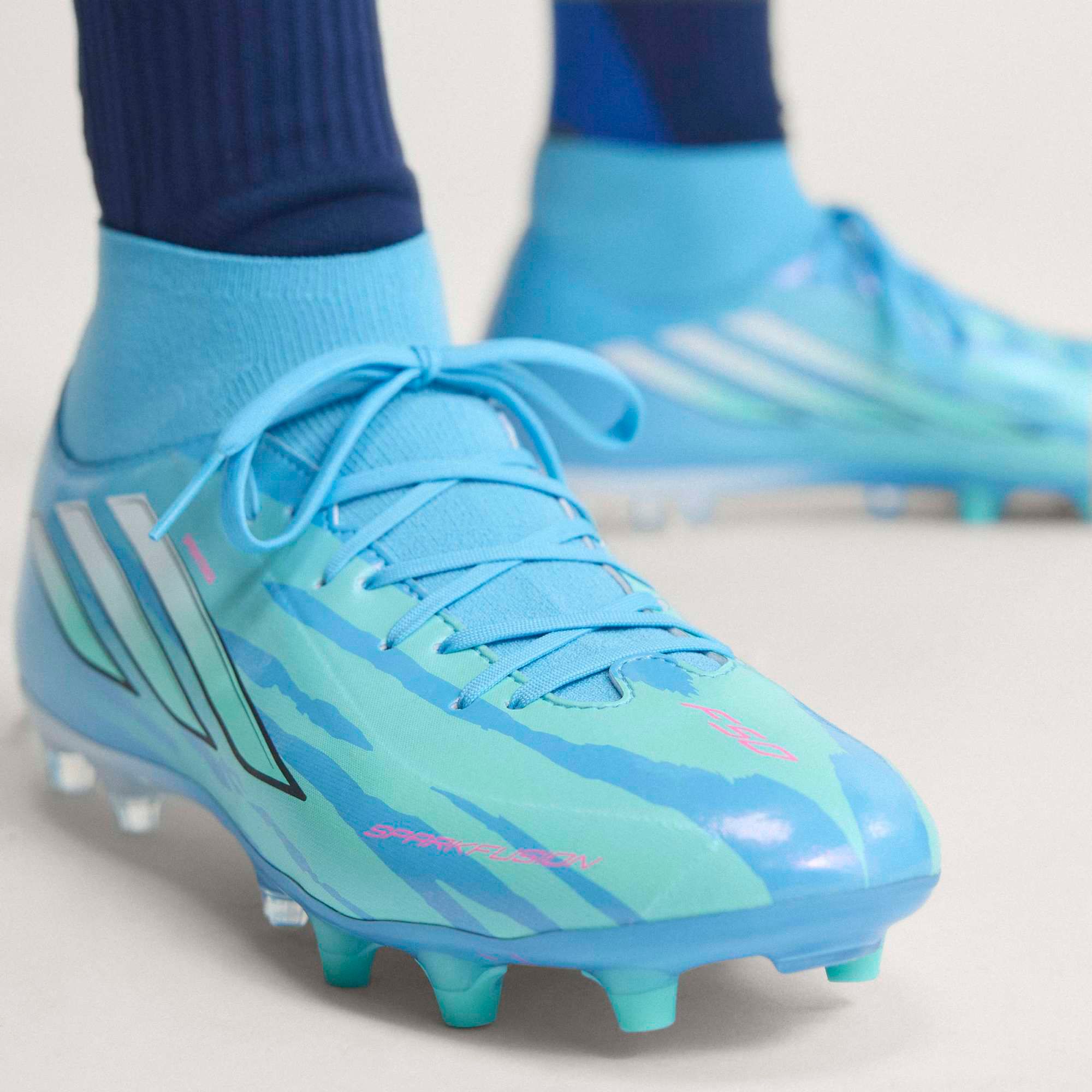 adidas Women's F50 Sparkfusion League Trinity Rodman Mid FG Soccer Cleats product image
