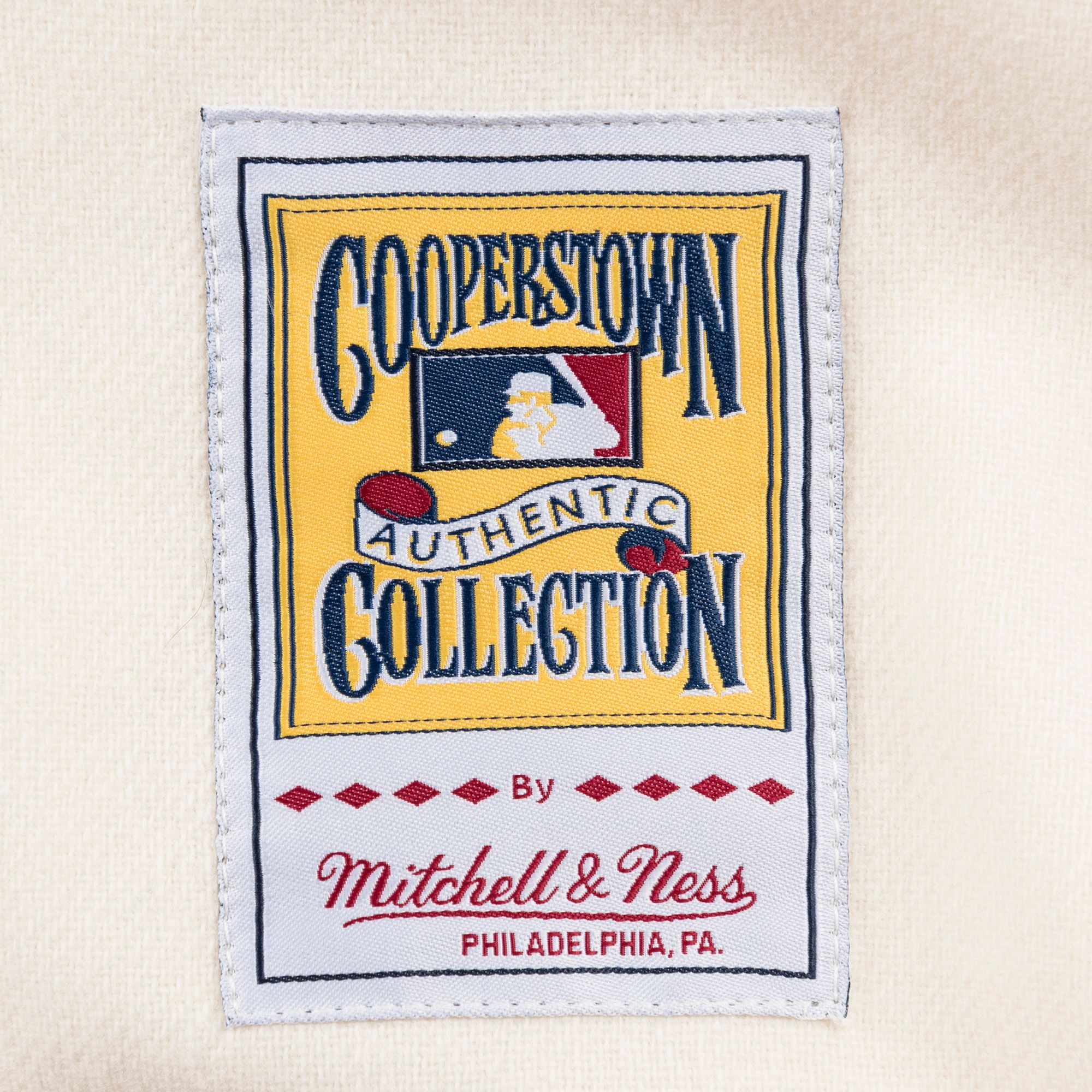 Mitchell & Ness Men's Chicago Cubs Chuck Klein #26 Cream Home Baseball Jersey product image