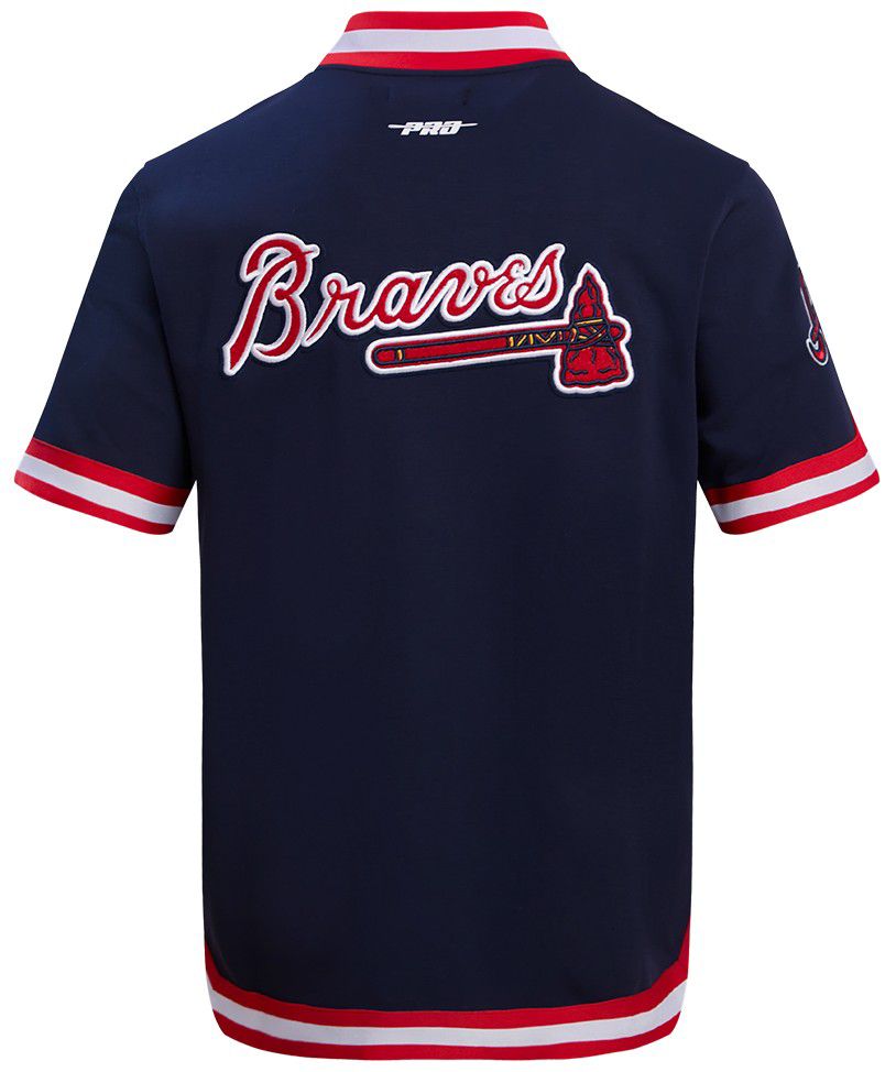Pro Standard Men's Atlanta Braves Navy Warmup Jacket product image