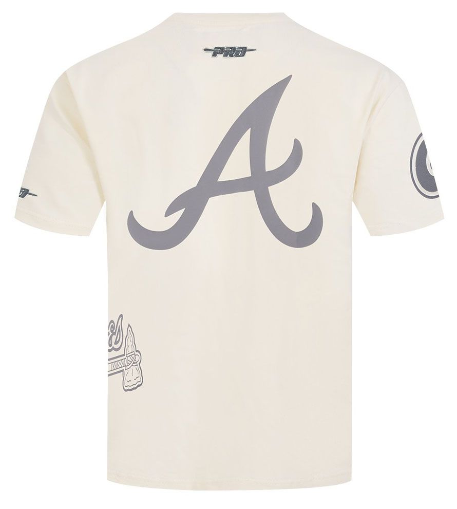 Pro Standard Men's Atlanta Braves Cream Street Team T-Shirt product image