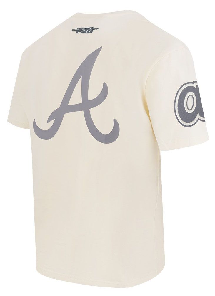 Pro Standard Men's Atlanta Braves Cream Street Team T-Shirt product image