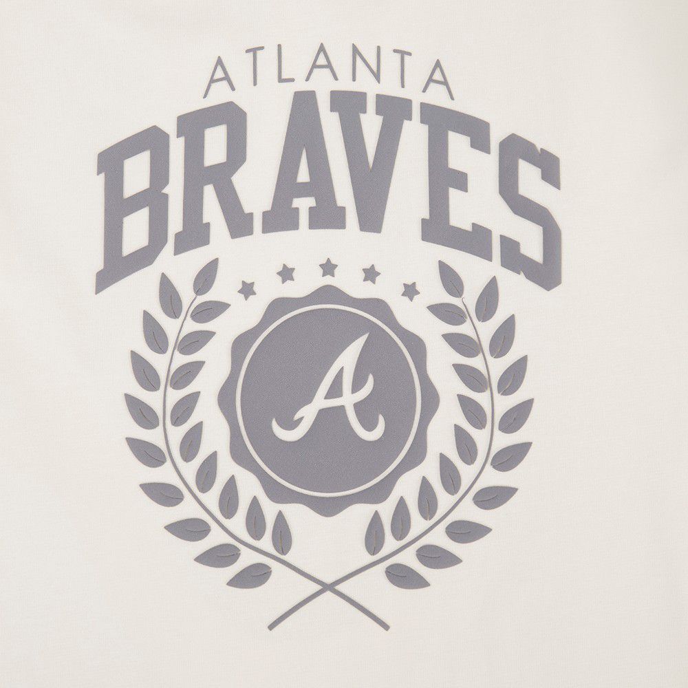 Pro Standard Men's Atlanta Braves Cream Street Team T-Shirt product image