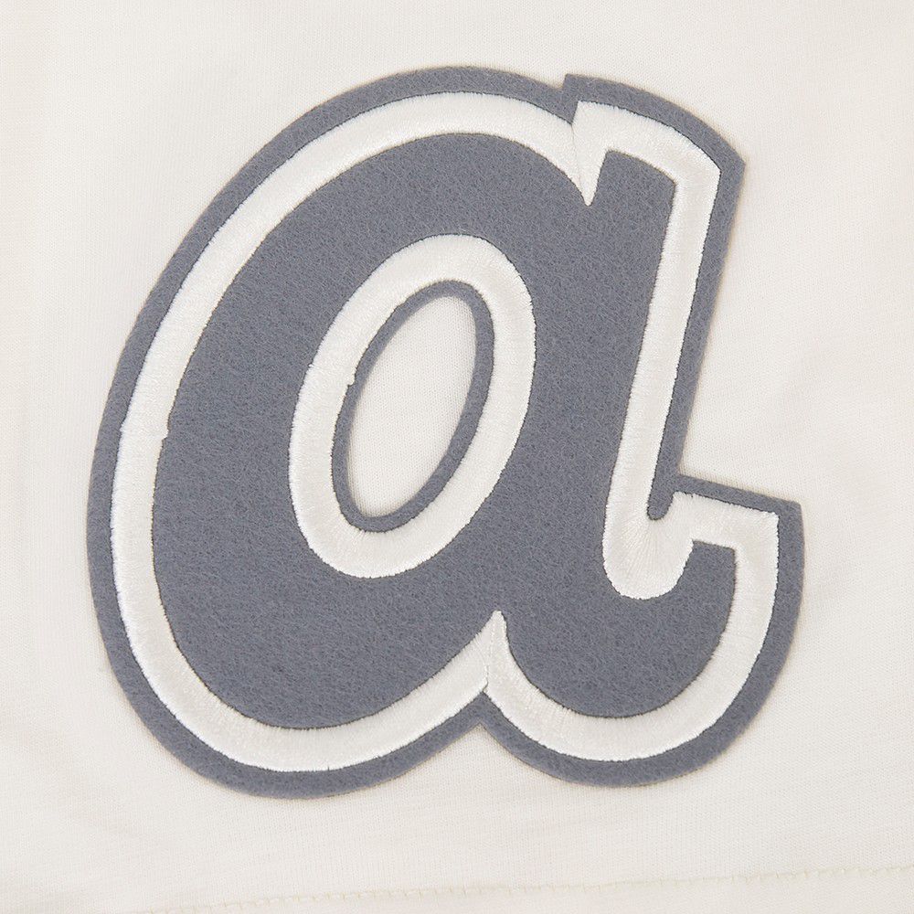 Pro Standard Men's Atlanta Braves Cream Street Team T-Shirt product image