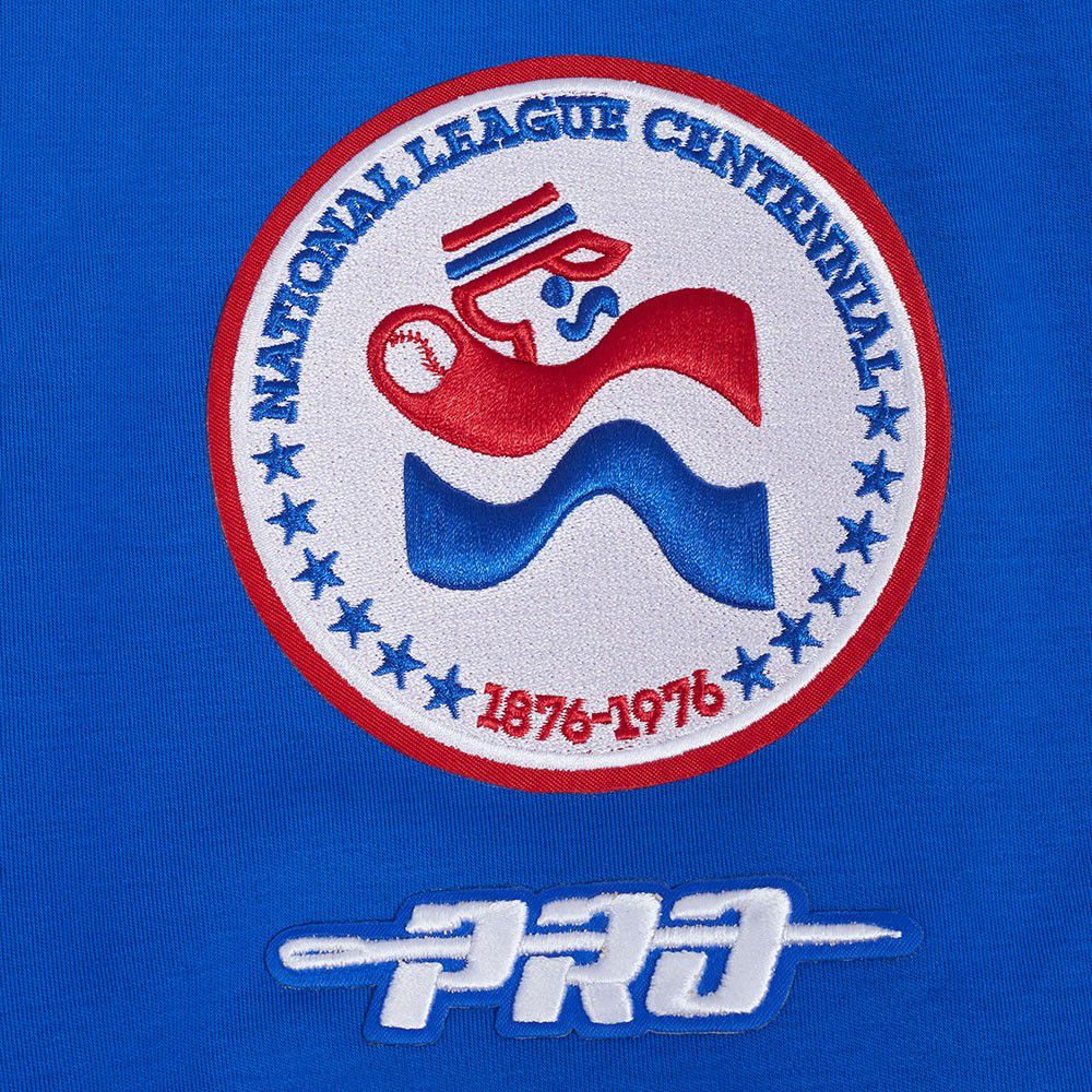 Pro Standard Men's Atlanta Braves Royal Retro Classic Double Knit T-Shirt product image