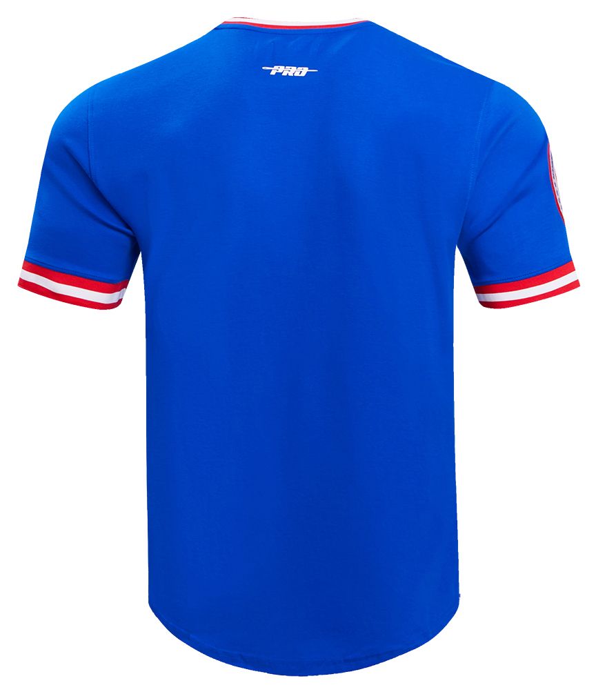 Pro Standard Men's Atlanta Braves Royal Retro Double Knit T-Shirt product image