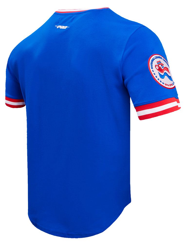 Pro Standard Men's Atlanta Braves Royal Retro Double Knit T-Shirt product image