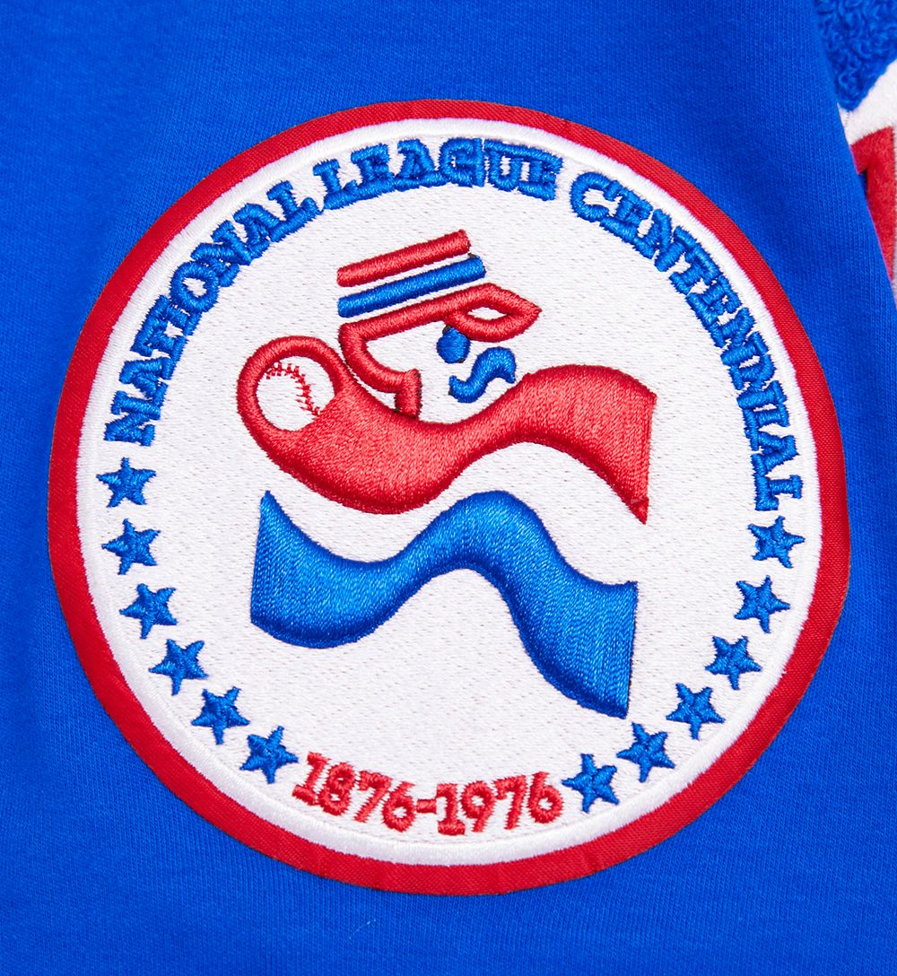 Pro Standard Men's Atlanta Braves Royal Retro Double Knit T-Shirt product image