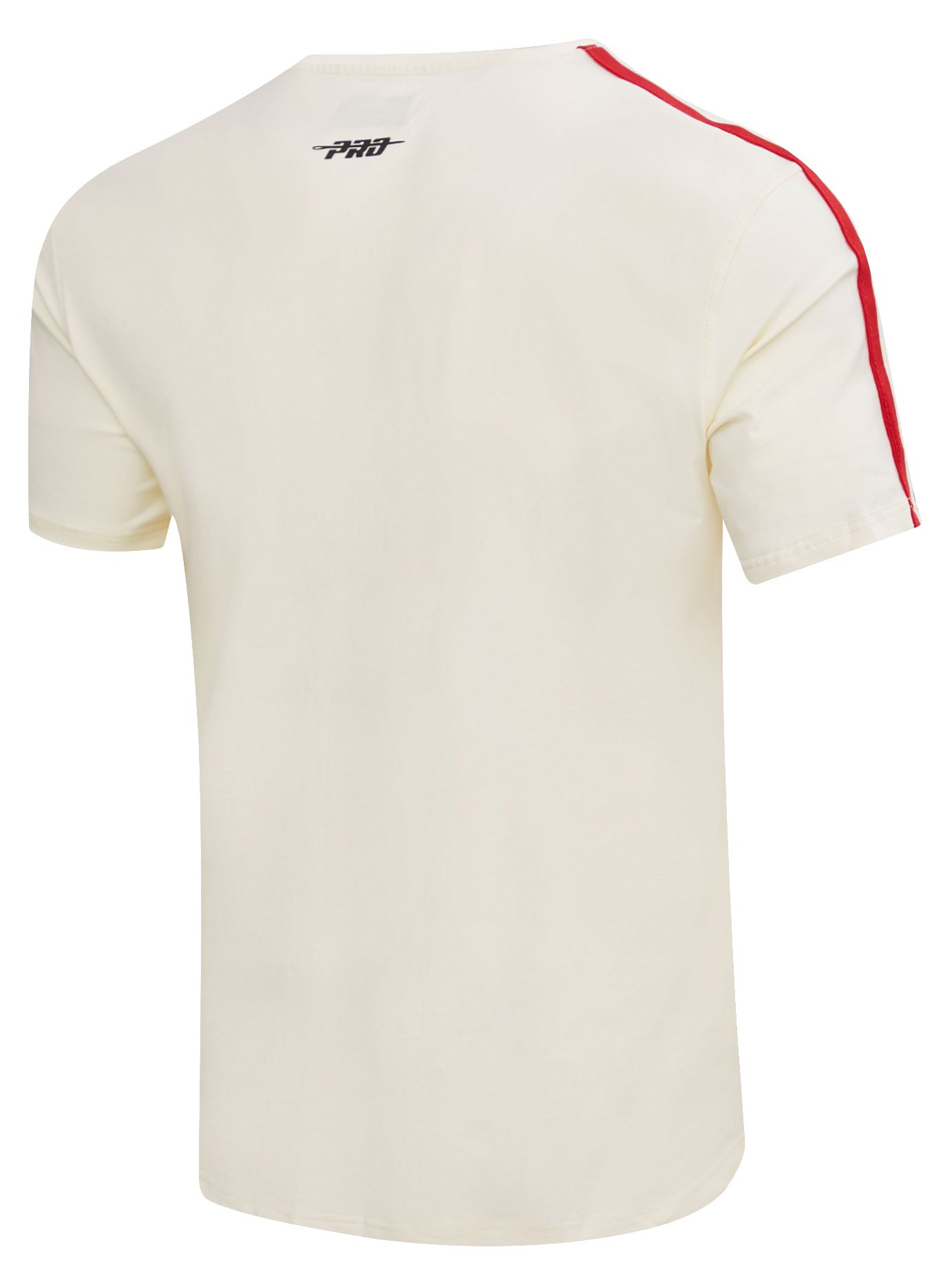 Pro Standard Men's Atlanta Braves Cream Retro Stripe T-Shirt product image