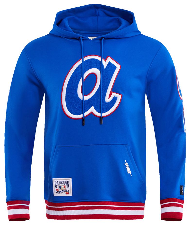 Pro Standard Men's Atlanta Braves Fleece Pullover Hoodie product image