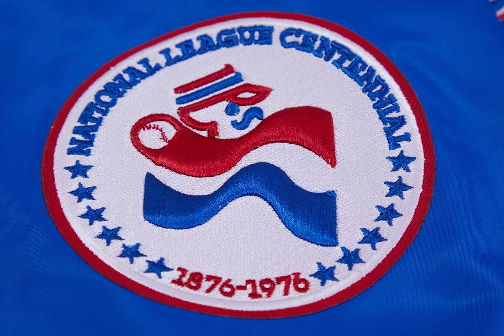 Pro Standard Men's Atlanta Braves Retro Rib Satin Jacket product image