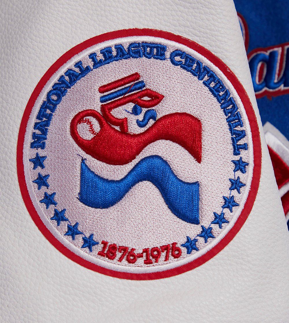 Pro Standard Men's Atlanta Braves Royal Retro Classic Jacket product image