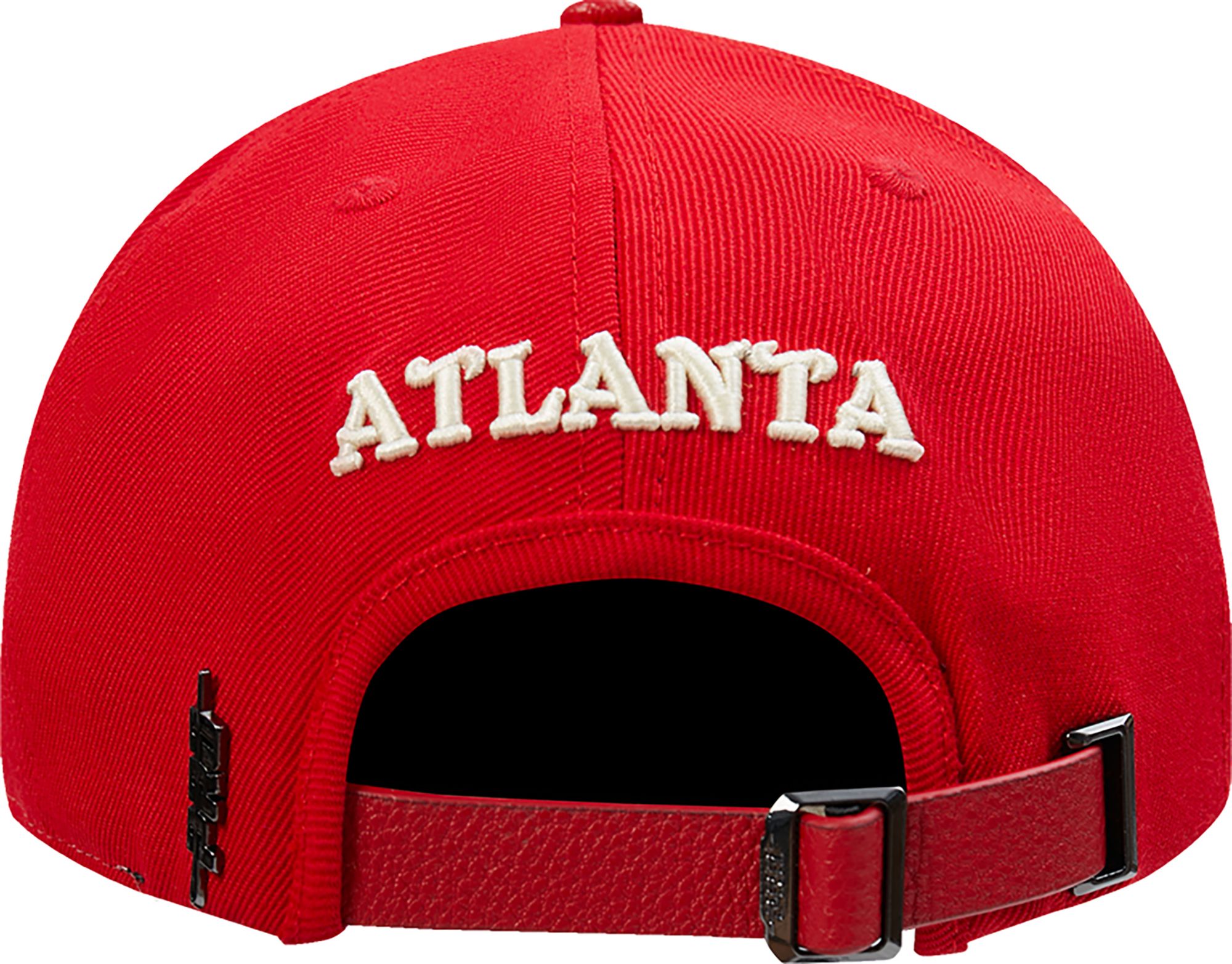 Pro Standard Adult Atlanta Braves Cream Wool Strapback Hat product image