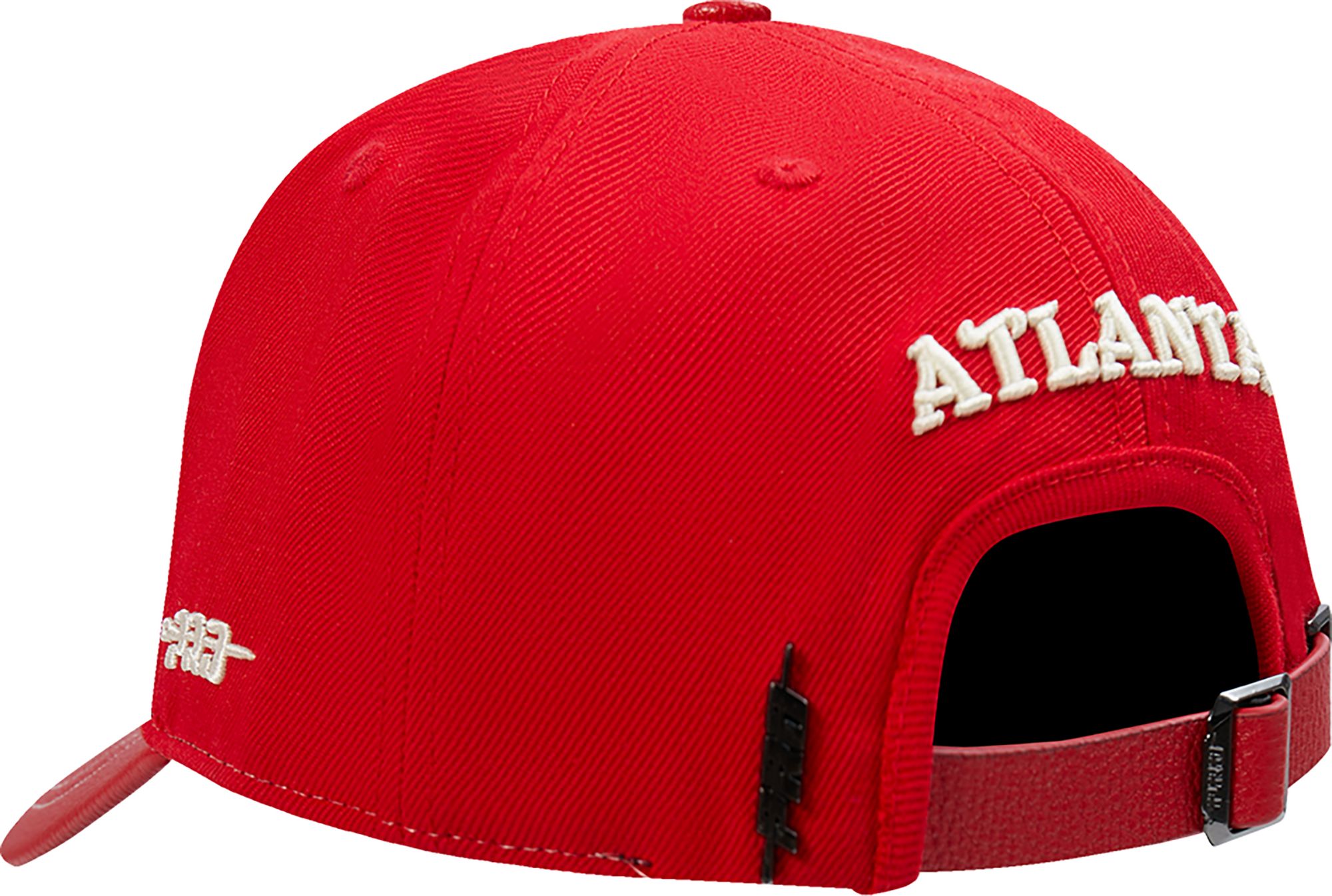 Pro Standard Adult Atlanta Braves Cream Wool Strapback Hat product image