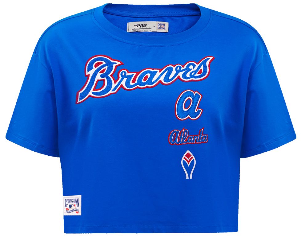 Pro Standard Women's Atlanta Braves Retro Boxy T-Shirt product image