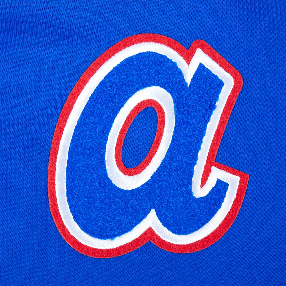 Pro Standard Youth Atlanta Braves Royal Classic Fleece Pullover Hoodie product image