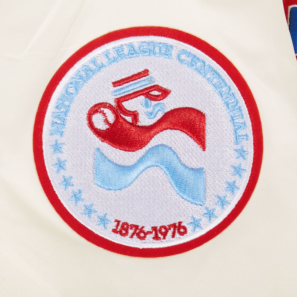 Pro Standard Youth Atlanta Braves Cream Classic Satin Jacket product image