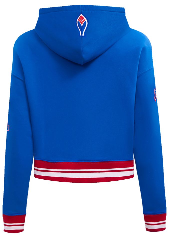 Pro Standard Women's Atlanta Braves Retro Cropped Fleece Hoodie product image