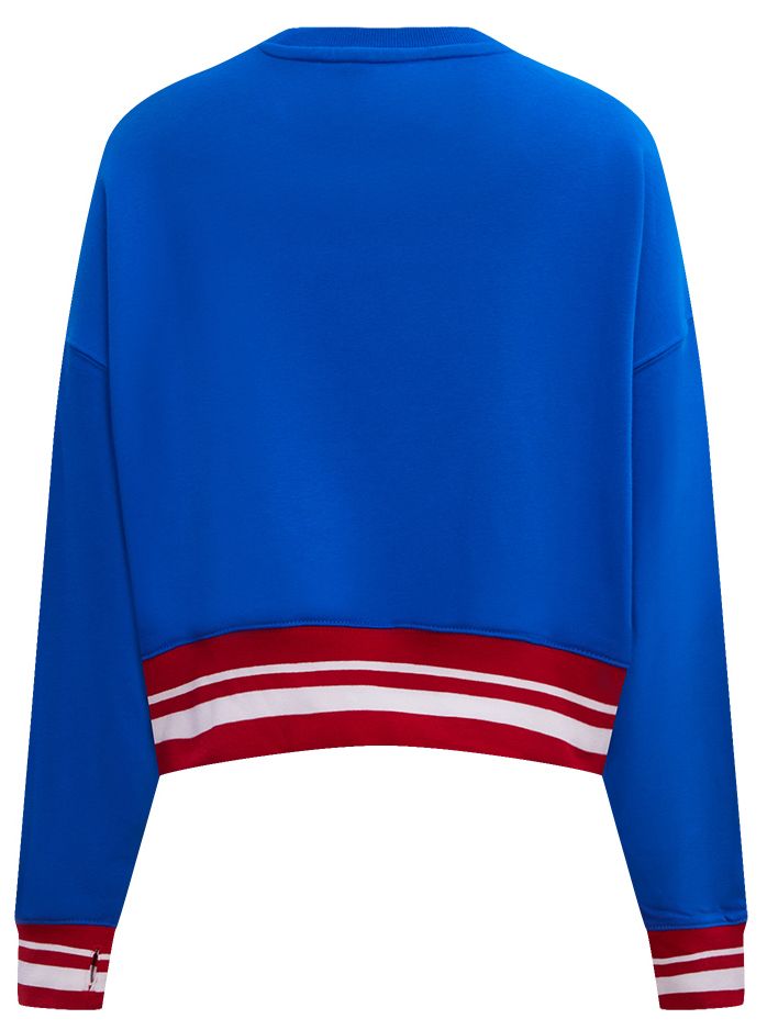 Pro Standard Women's Atlanta Braves Retro Fleece Crew Neck Sweatshirt product image