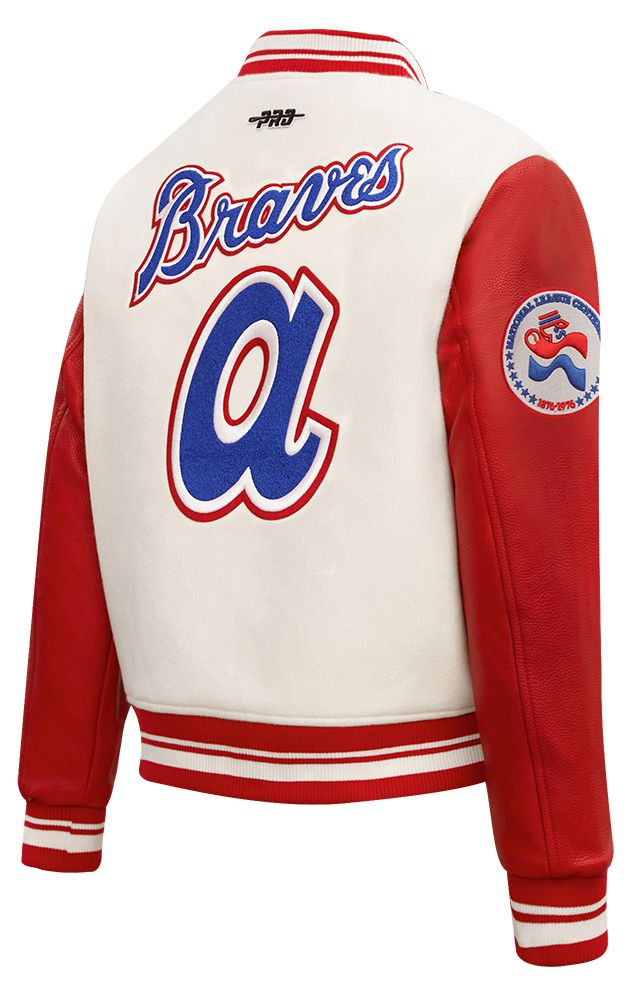 Pro Standard Women's Atlanta Braves Retro Varsity Jacket product image