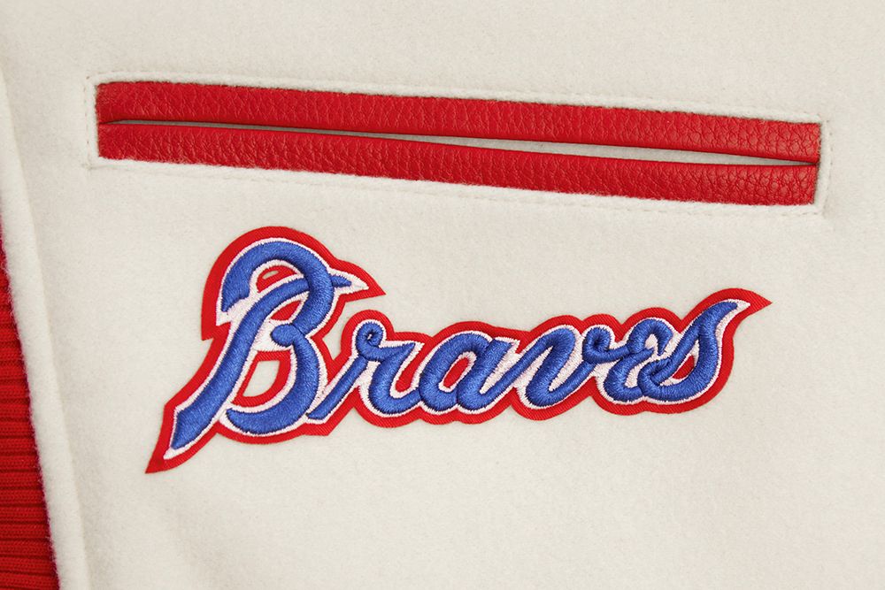 Pro Standard Women's Atlanta Braves Retro Varsity Jacket product image