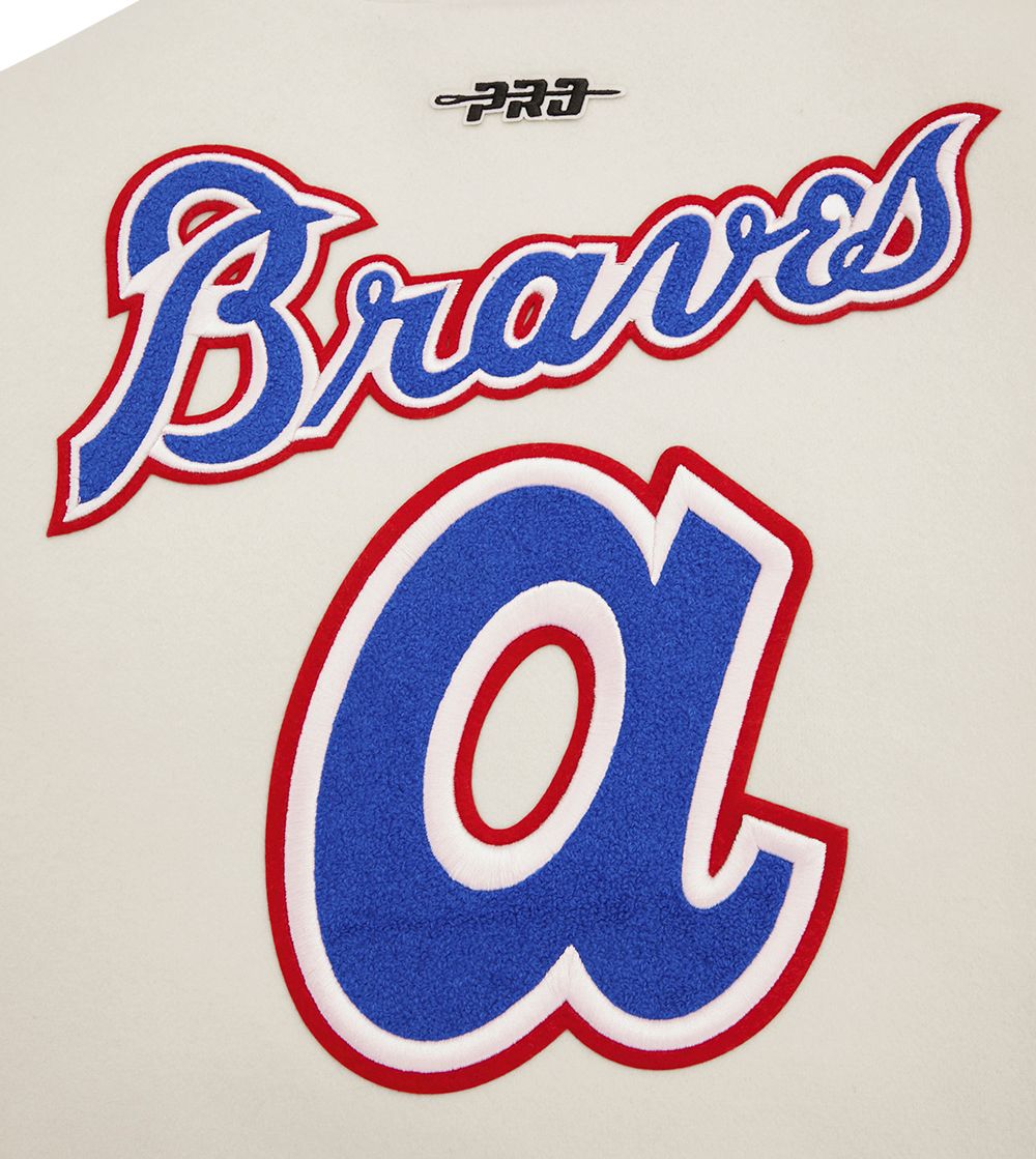 Pro Standard Women's Atlanta Braves Retro Varsity Jacket product image
