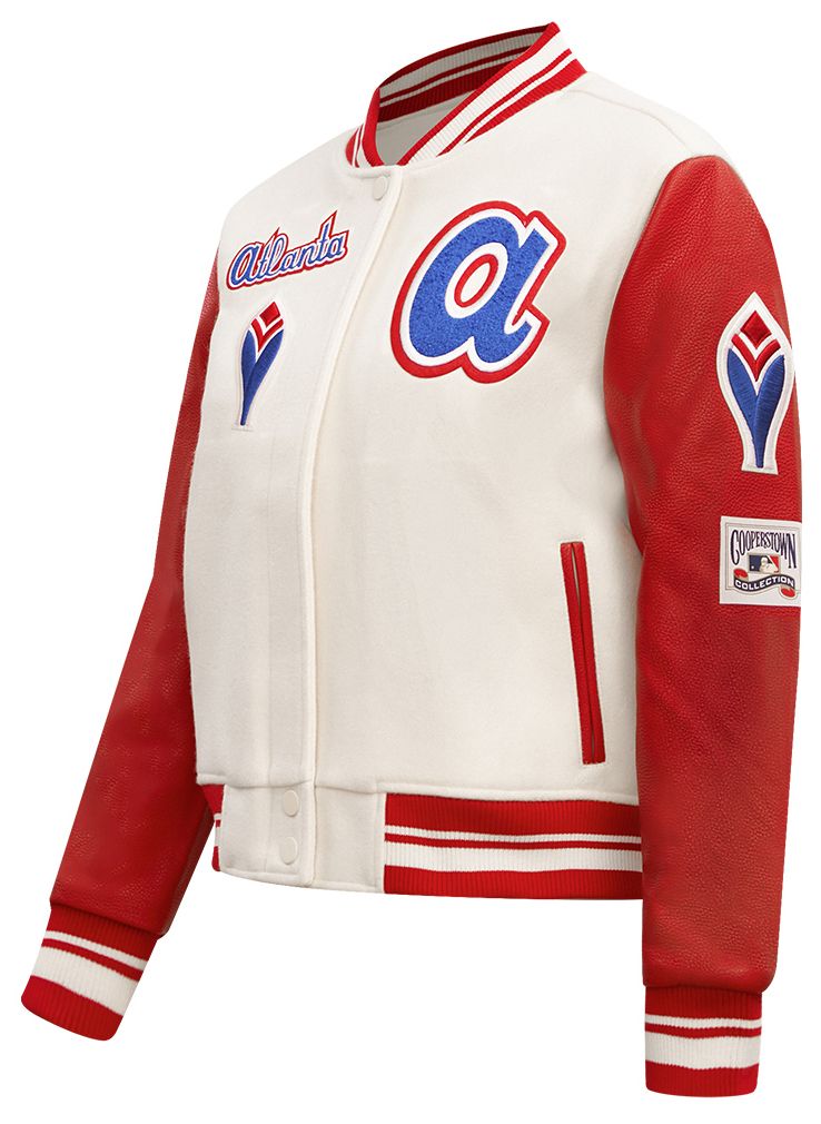 Pro Standard Women's Atlanta Braves Retro Varsity Jacket product image