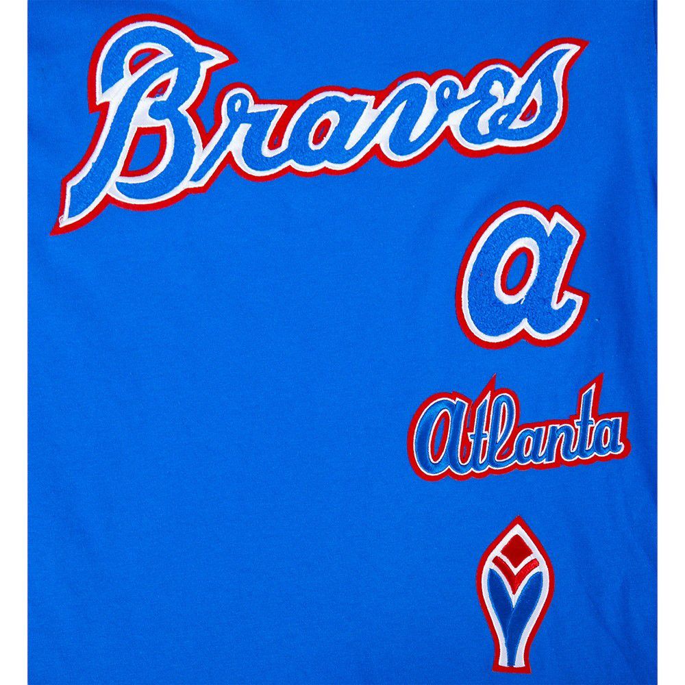 Pro Standard Boys' Atlanta Braves Royal Classic Retro T-Shirt product image