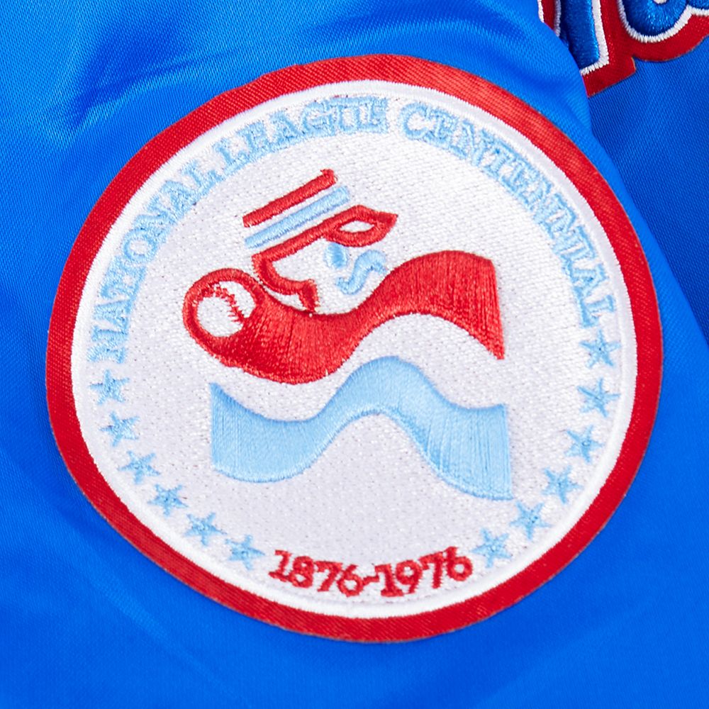 Pro Standard Boys' Atlanta Braves Royal Classic Satin Jacket product image