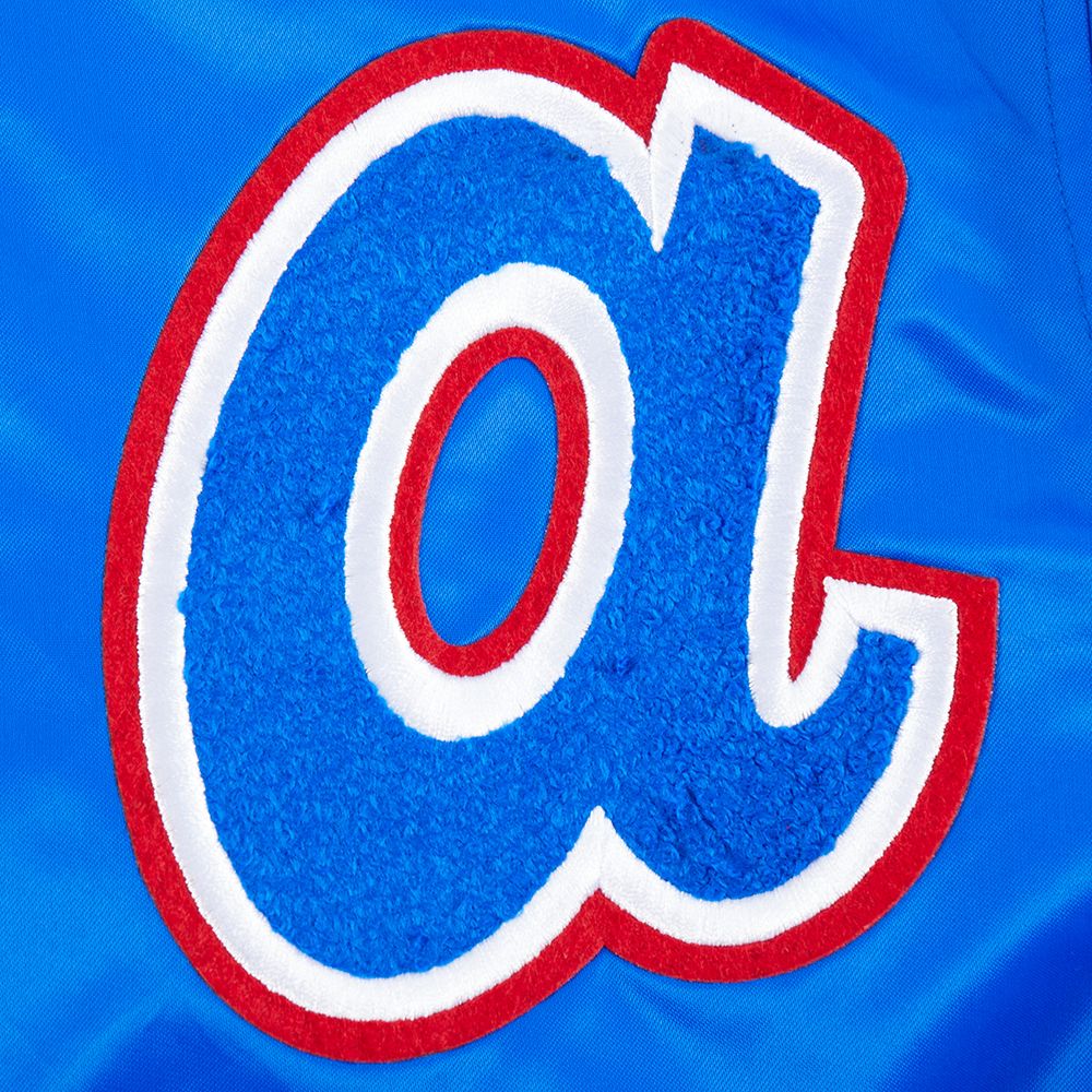 Pro Standard Boys' Atlanta Braves Royal Classic Satin Jacket product image