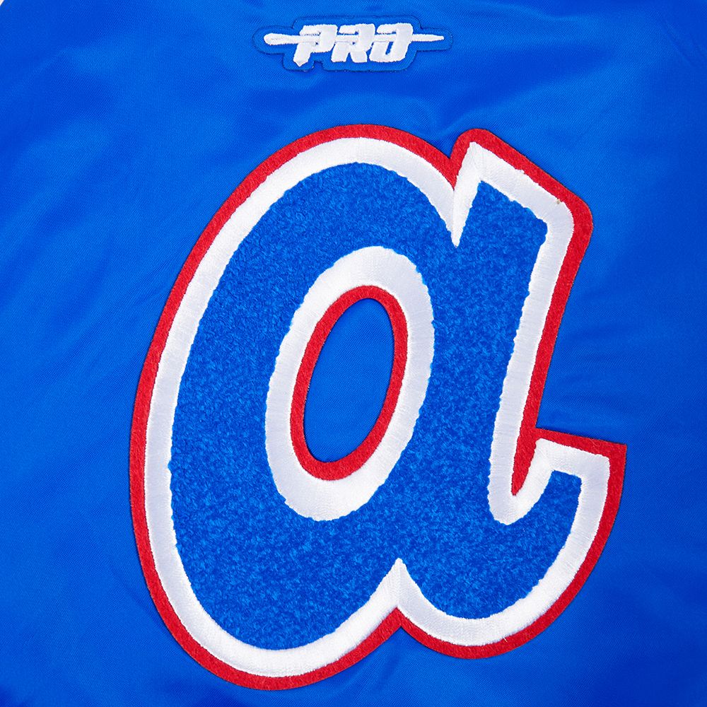 Pro Standard Toddler Atlanta Braves Royal Classic Satin Jacket product image