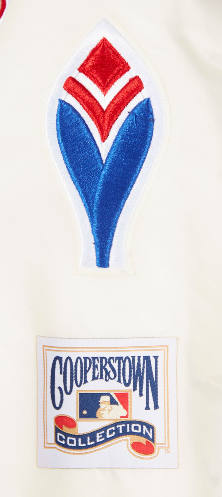 Pro Standard Women's Atlanta Braves Cream Classic Varsity Jacket product image