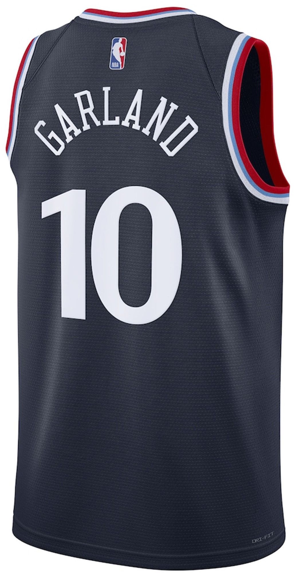 Nike Adult Los Angeles Clippers Navy Darius Garland #10 Jersey product image