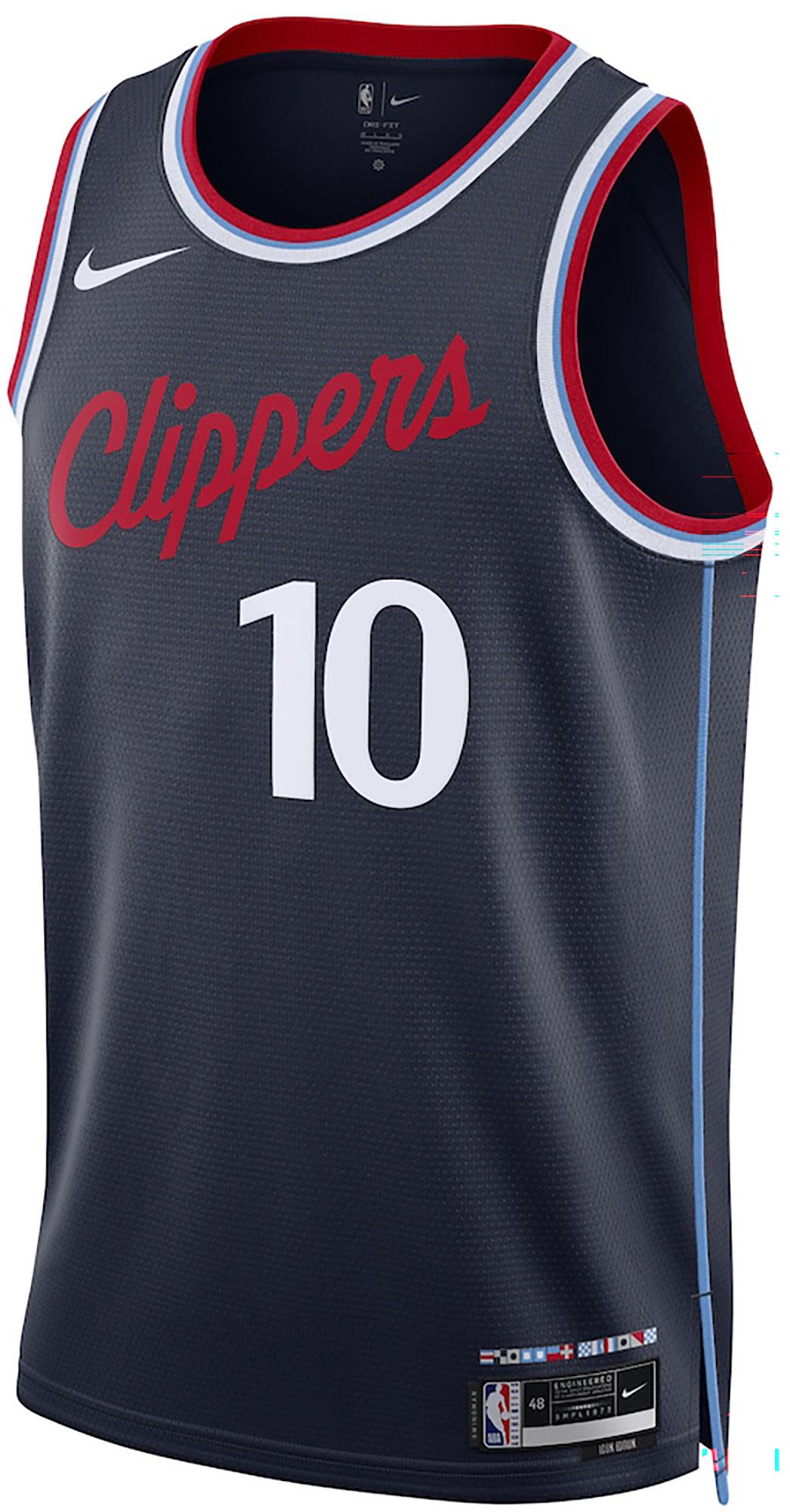 Nike Adult Los Angeles Clippers Navy Darius Garland #10 Jersey product image