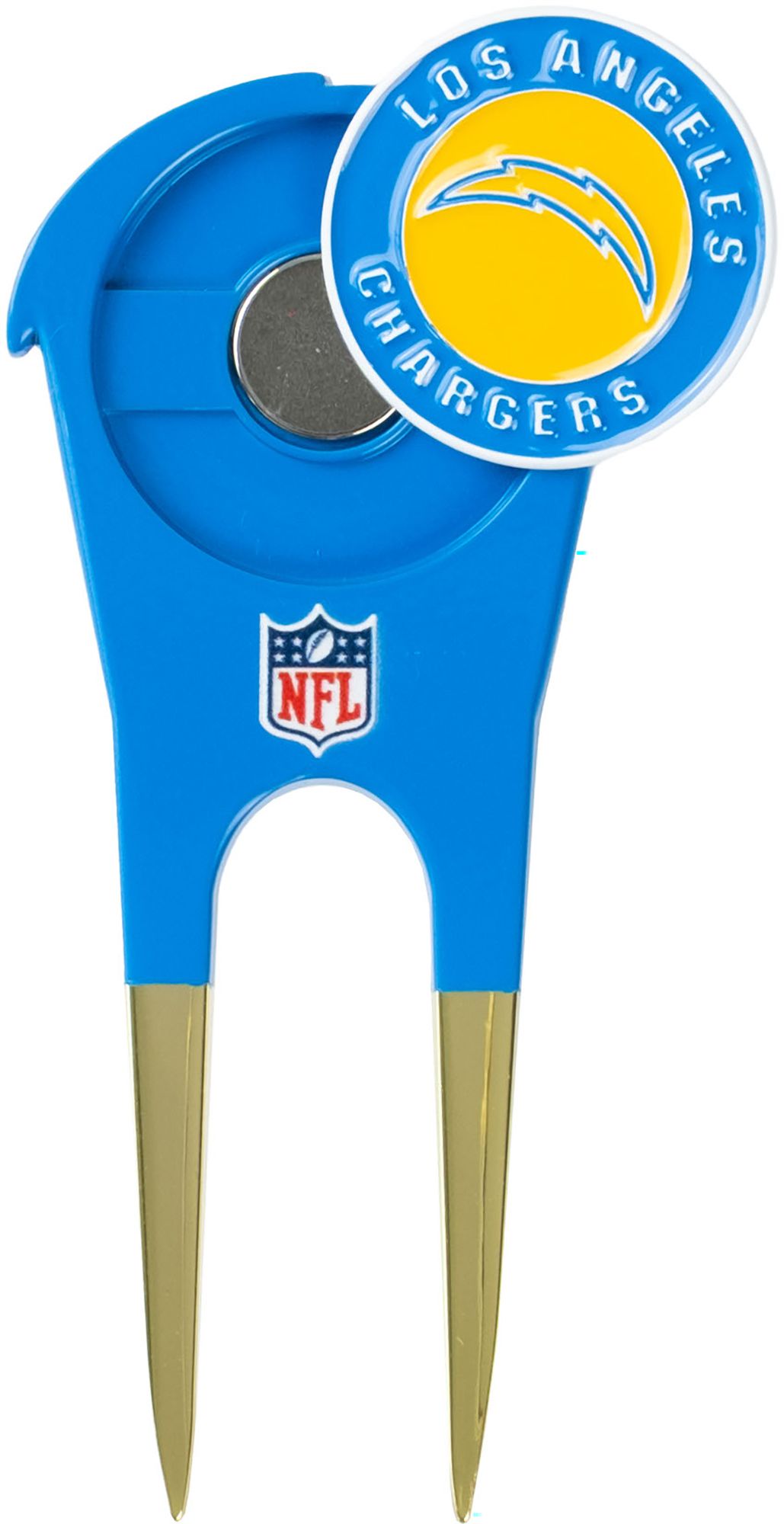 CMC Design Los Angeles Chargers Divot Tool with Custom Shaped Removable Marker product image