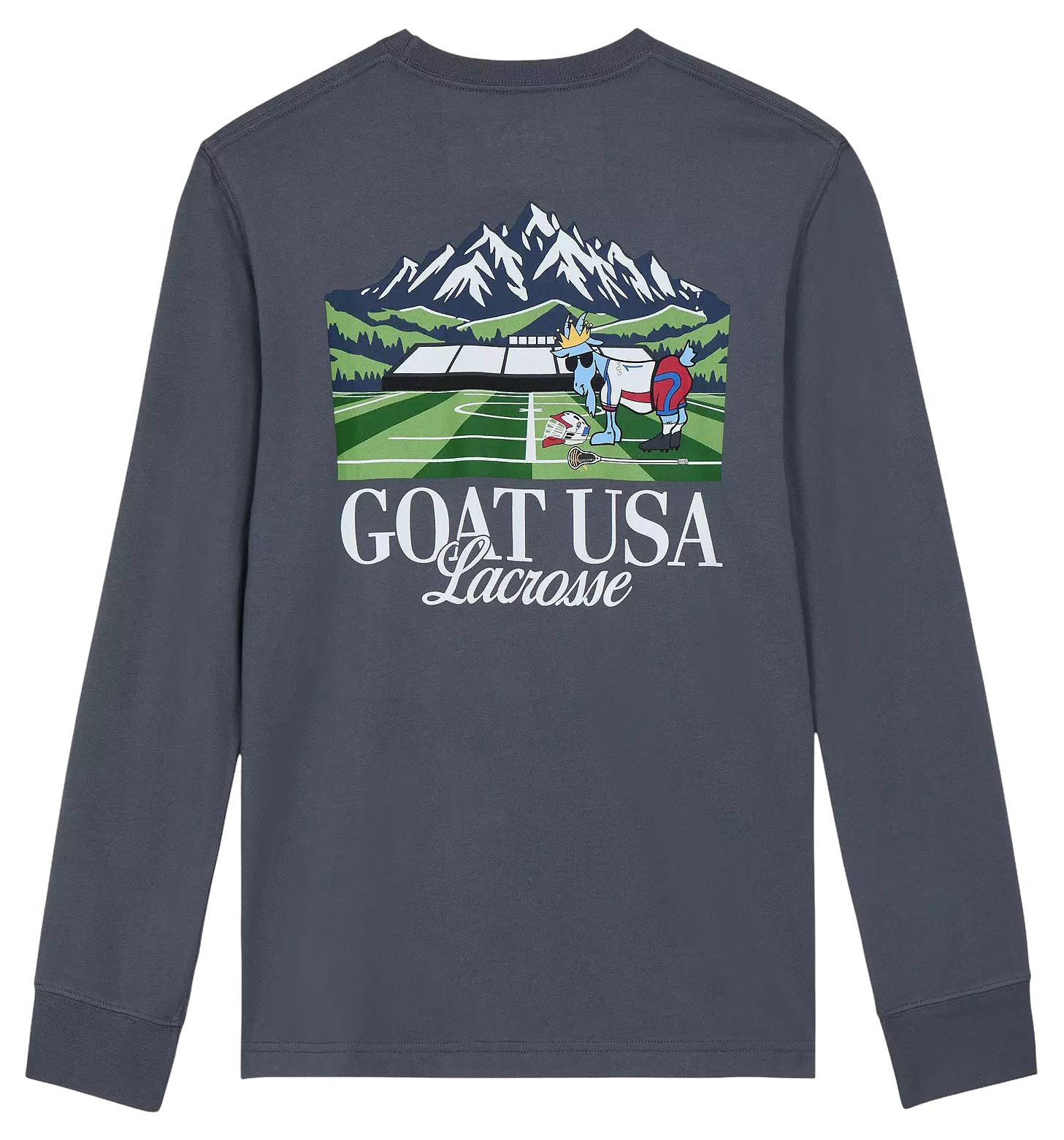 GOAT USA Lacrosse Long Sleeve T Shirt - Adult product image