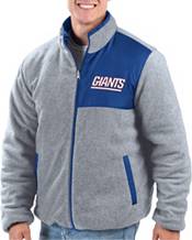 G-III Men's New York Giants Royal Baseline Reversible Full-Zip Jacket product image
