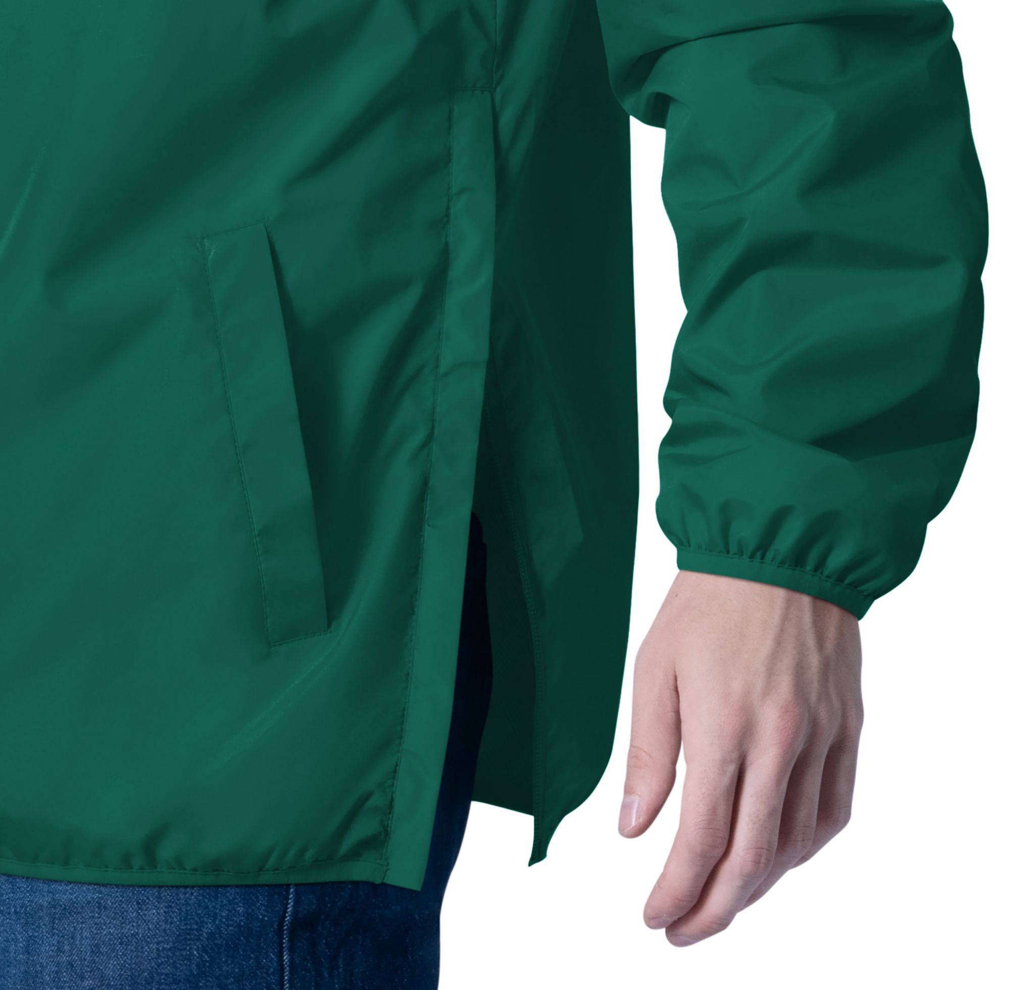 G-III Men's New York Jets Green Crossover Pullover Jacket product image