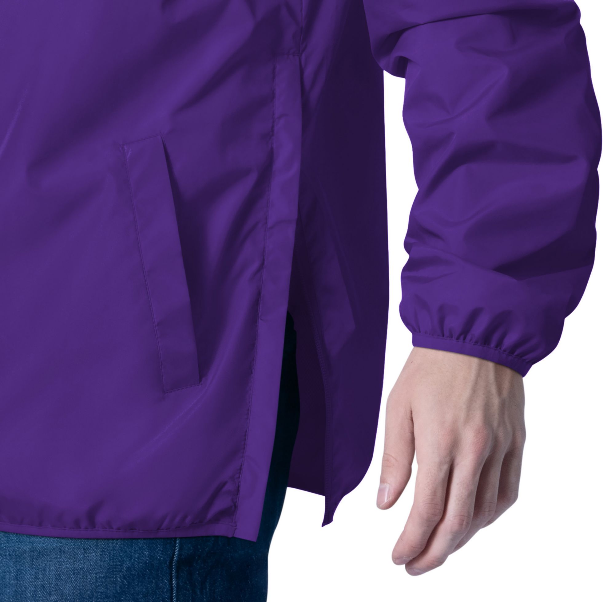 G-III Men's Minnesota Vikings Purple Crossover Pullover Jacket product image