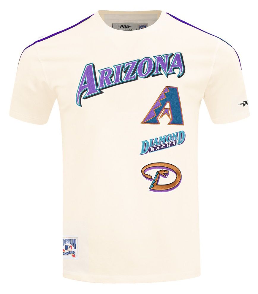 Pro Standard Men's Arizona Diamondbacks Cream Retro Classic T-Shirt product image
