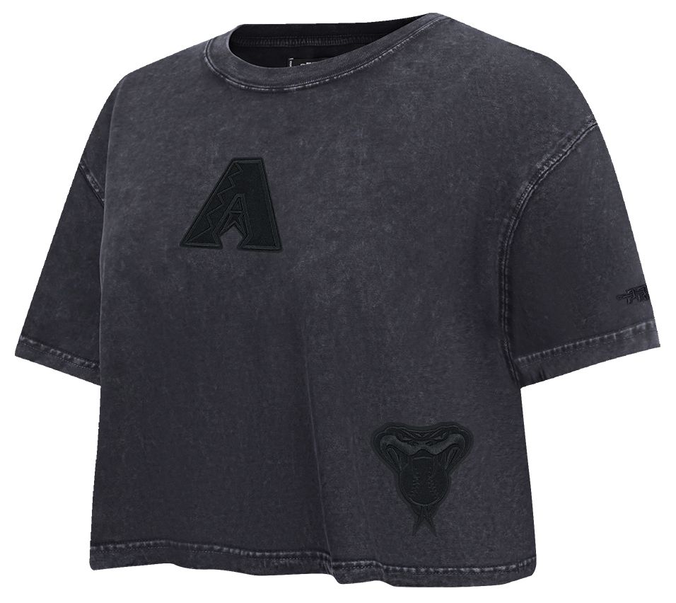 Pro Standard Women's Arizona Diamondbacks Black Washed Classic T-Shirt product image